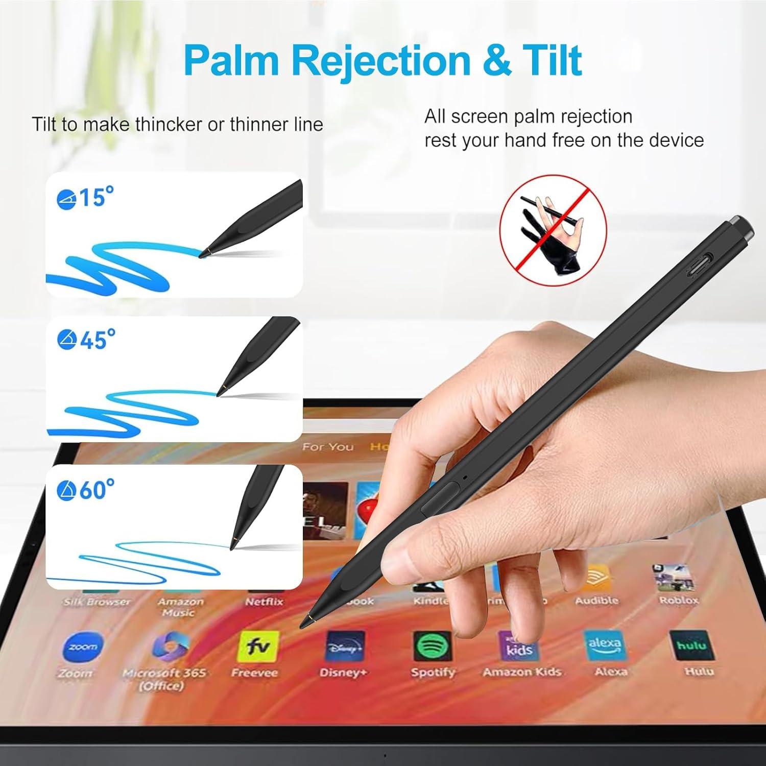 Stylus Pen Milikilo para Amazon Fire Max 11 y HD 10, 4096 puntos