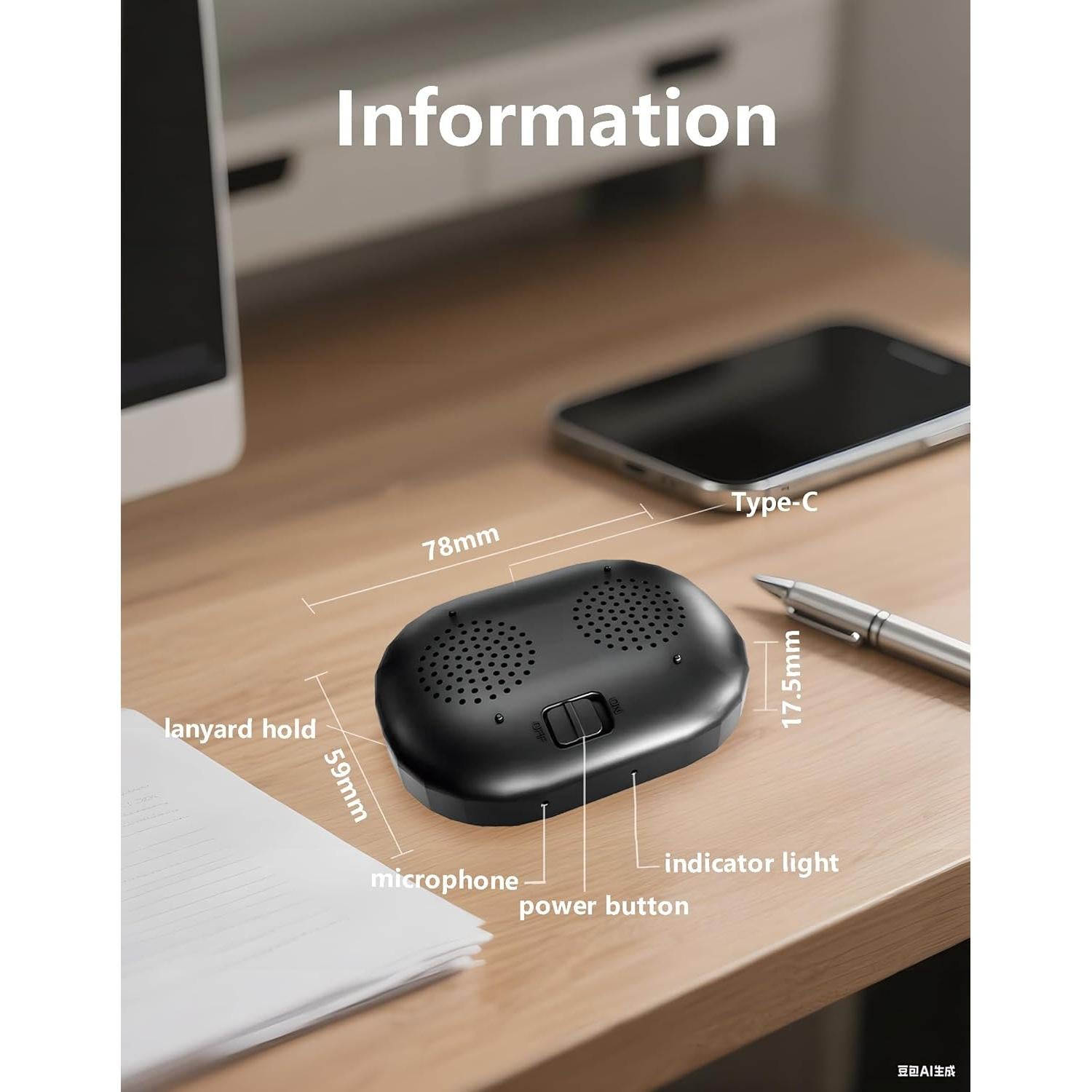 Altavoz Bluetooth Magnético Portátil P1 - Sonido Inalámbrico