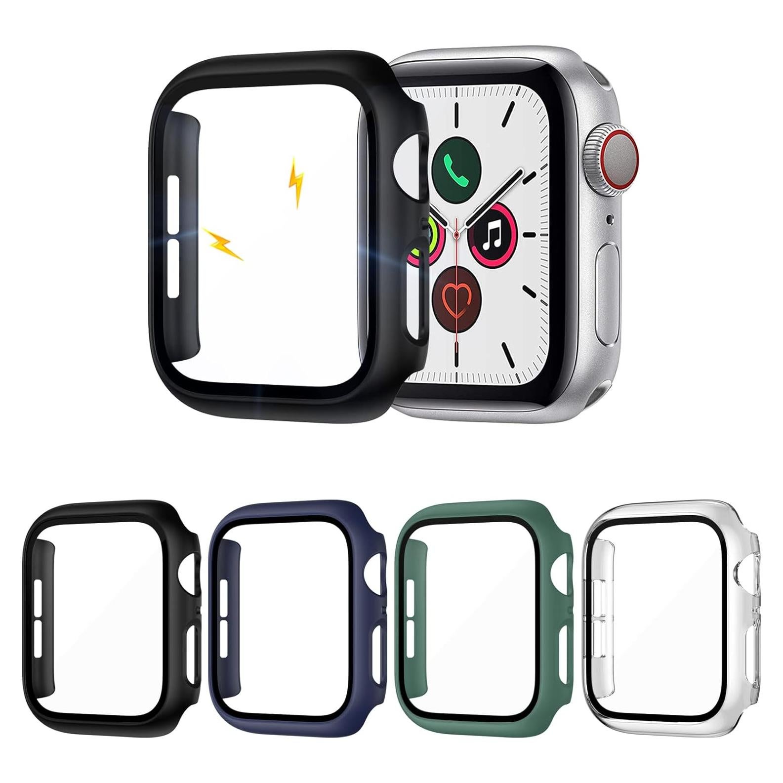 Protector de Pantalla ZEBRE 4-Pack para Apple Watch 40mm