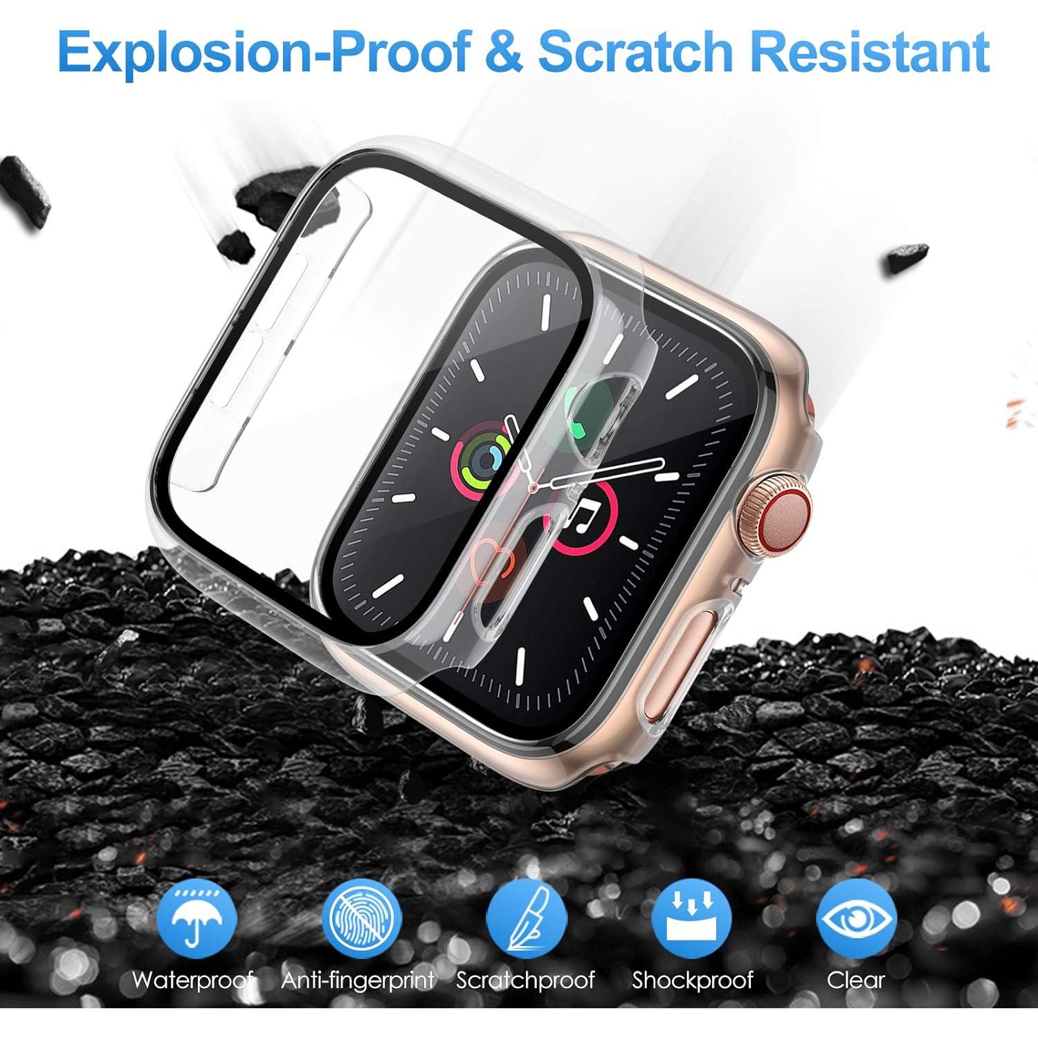 Protector de Pantalla ZEBRE 4-Pack para Apple Watch 40mm