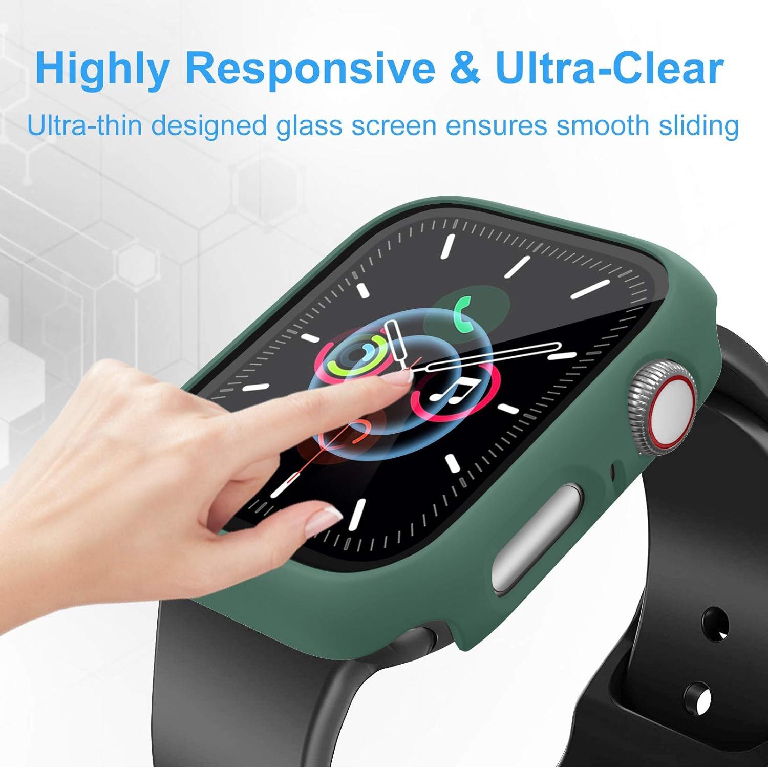 Protector de Pantalla ZEBRE 4-Pack para Apple Watch 40mm