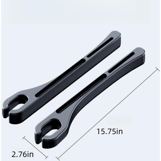 Rellenos de Espacio entre Asientos RuzvKom QZ01 - Paquete de 2 Negro