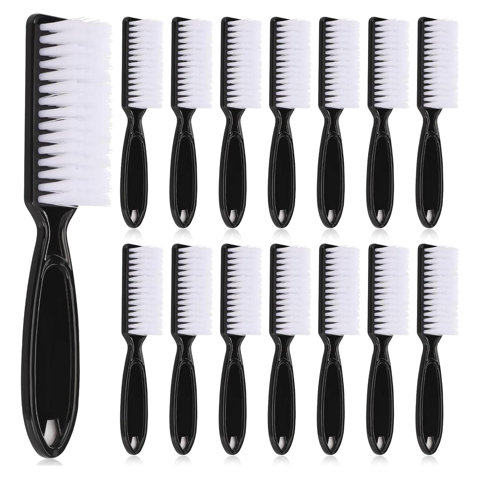 Cepillos de Uñas Patelai 15 Piezas Mango Antideslizante Negro