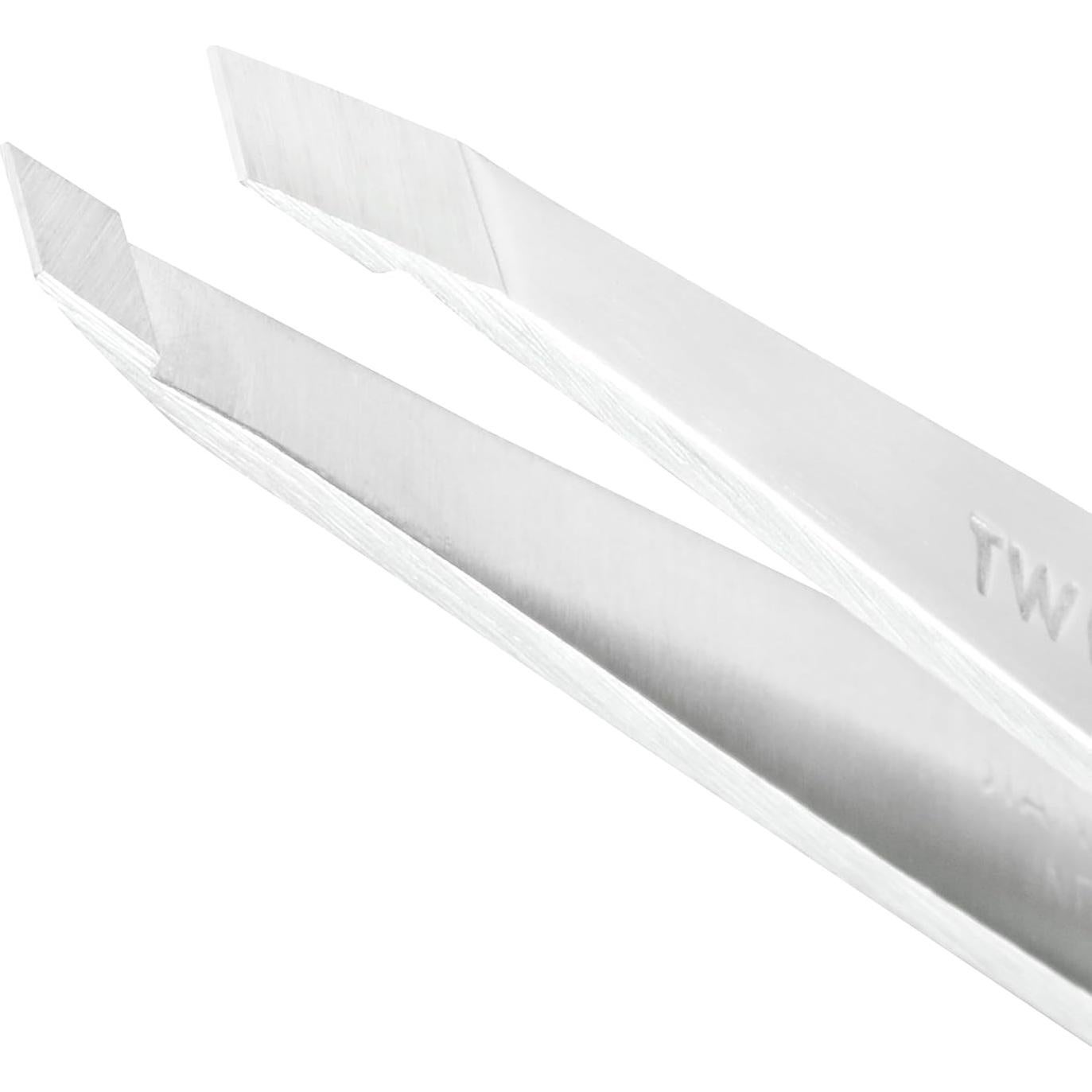 Pinzas de acero inoxidable Tweezerman - Plata platino, precisión