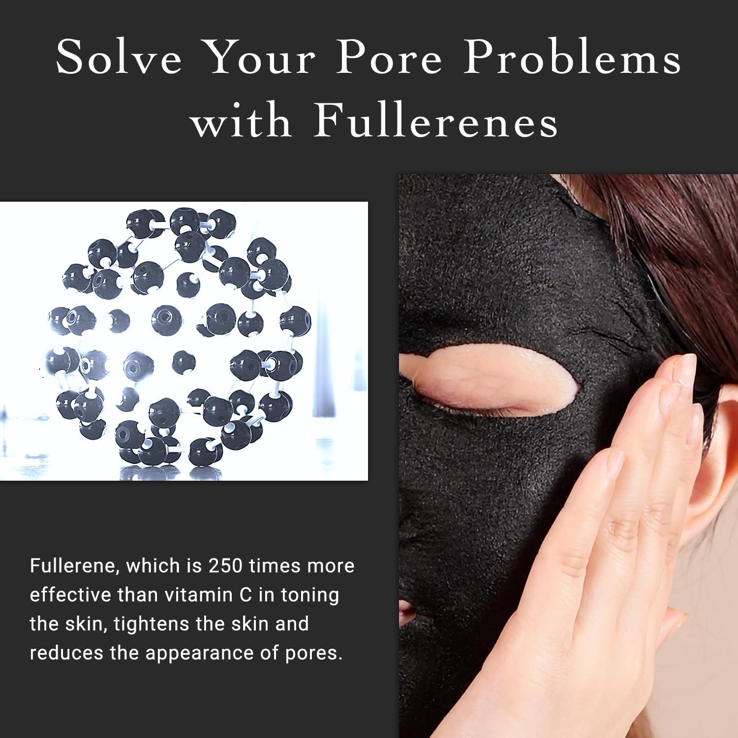 Mascarillas Exfoliantes Lululun HYDRA-F 21 EA Carbón y Perla Negra