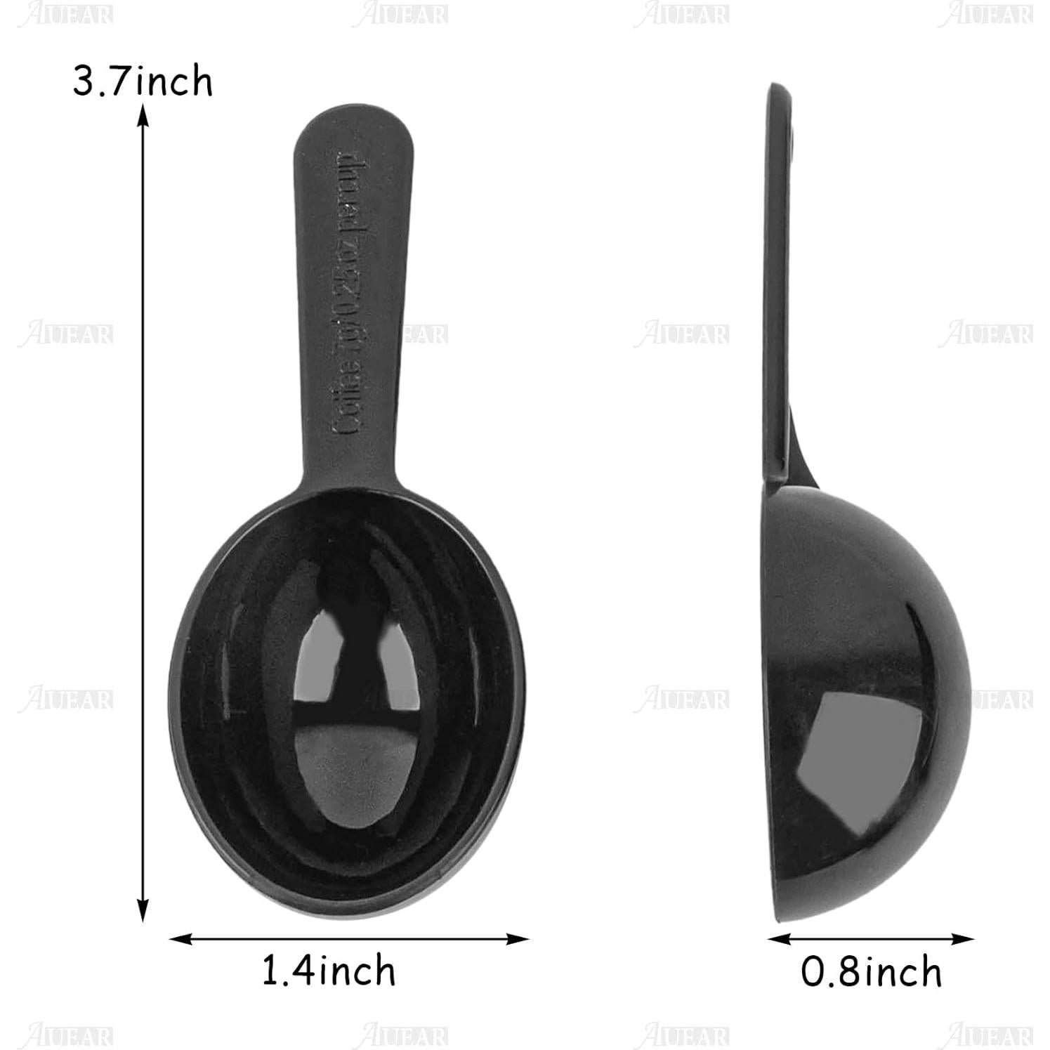 Cucharas Medidoras de Plástico AUEAR - Paquete de 5 Unidades