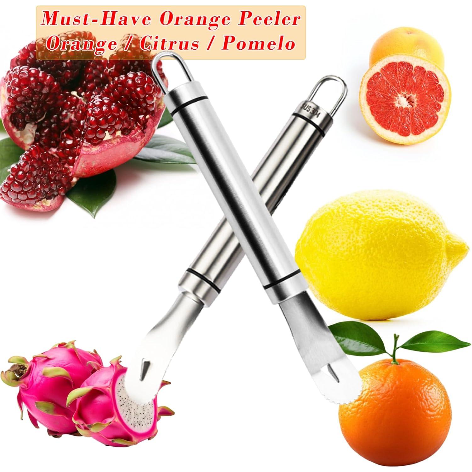 Pelador de Naranjas Fanlory de Acero Inoxidable 21.3cm