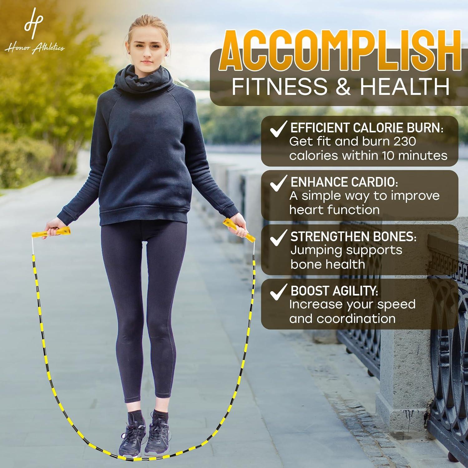 Cuerda de Salto Honor Athletics 2.0 Ajustable 3.05m PVC
