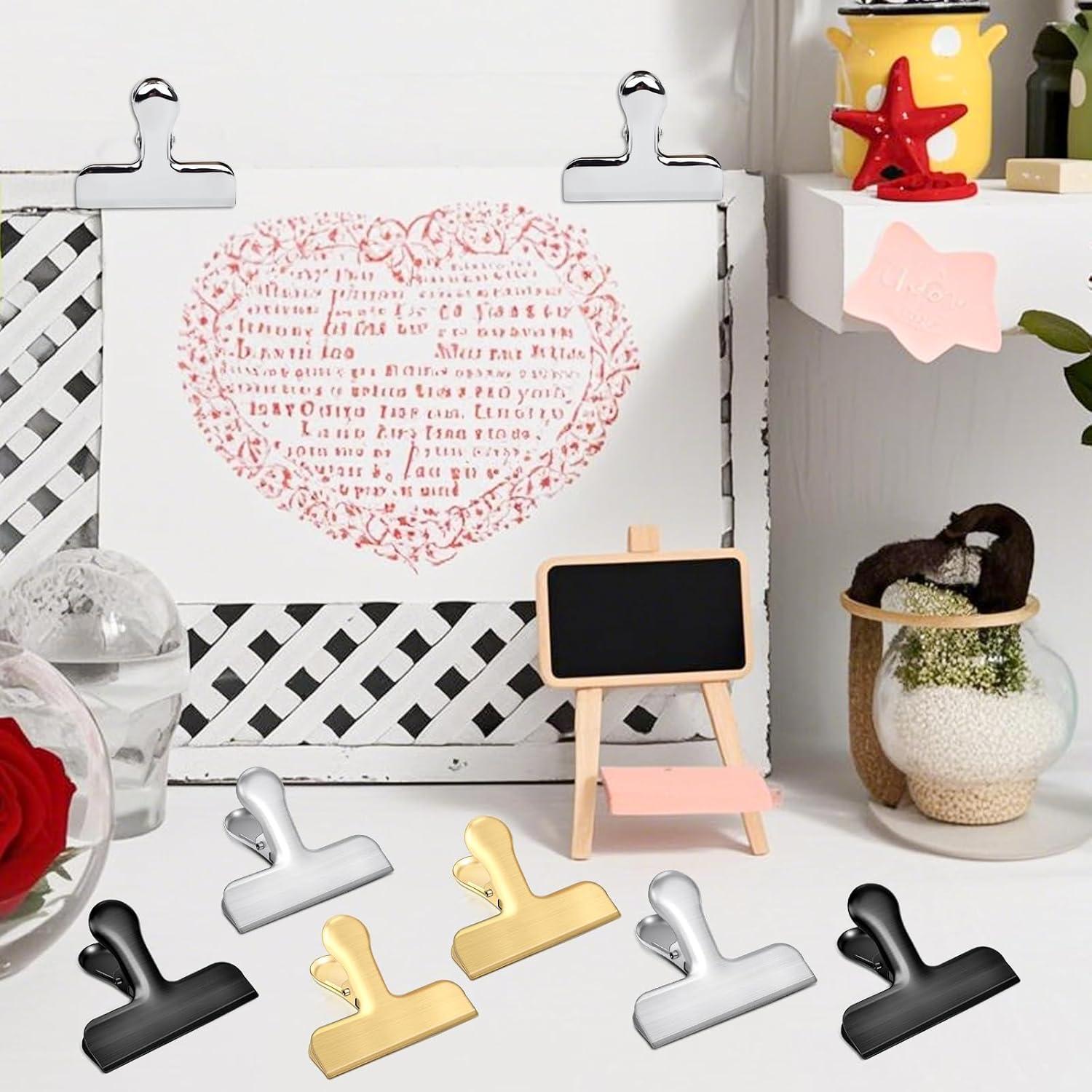 Pinzas de Acero Inoxidable FPMYB para Alimentos - 10 Piezas