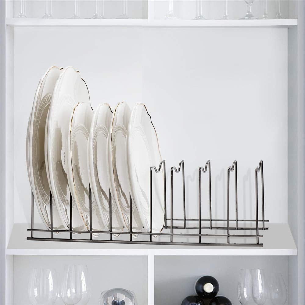 Organizador de Tapas de Olla SANNO, Acero Inoxidable, 10 Divisores