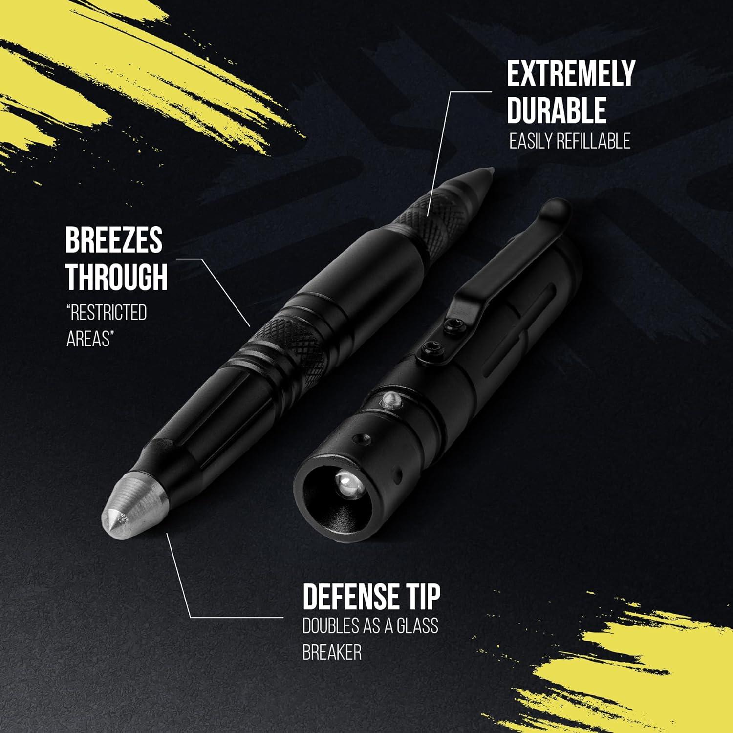 Bolígrafo Táctico Pain Safari | Autodefensa y Multiherramienta