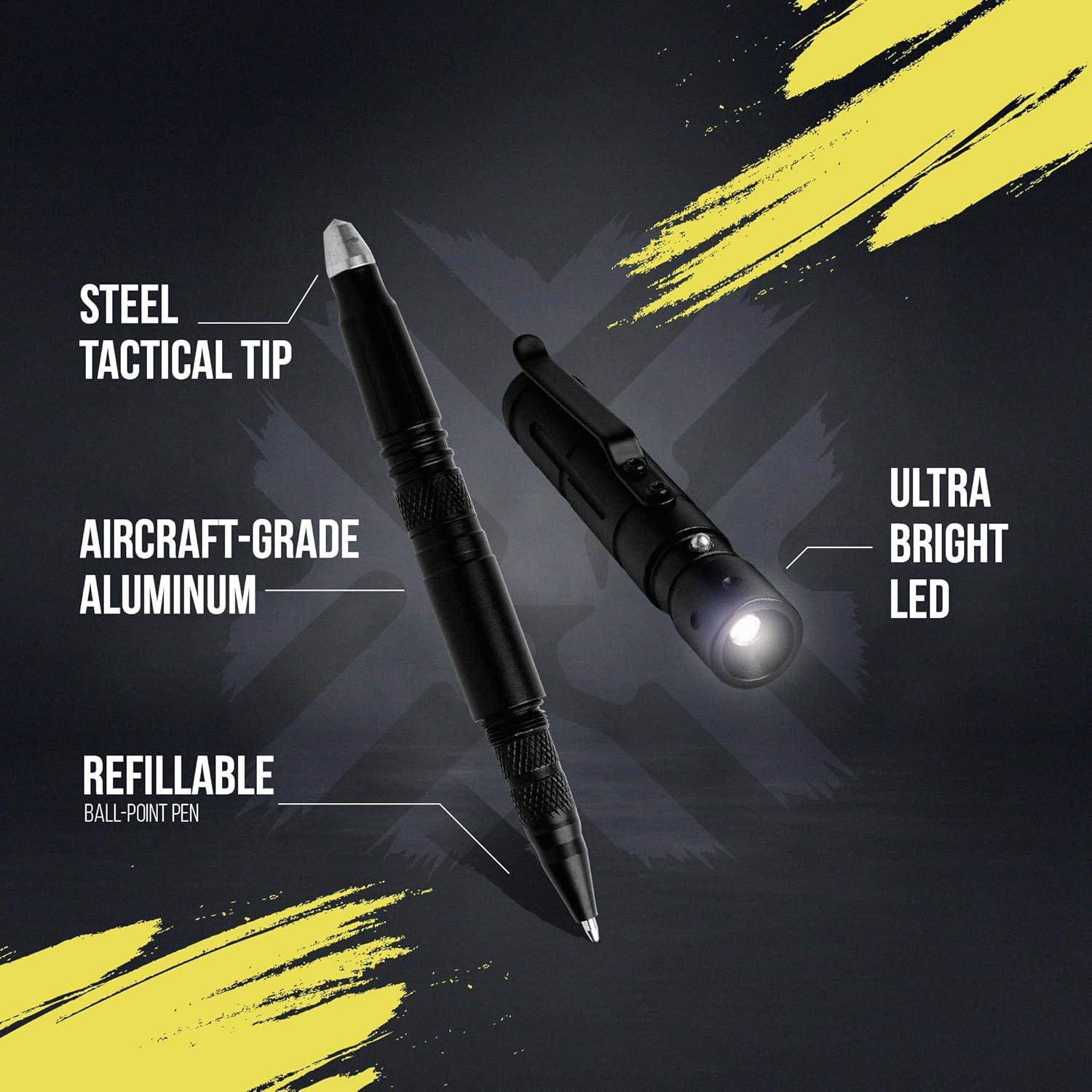 Bolígrafo Táctico Pain Safari | Autodefensa y Multiherramienta