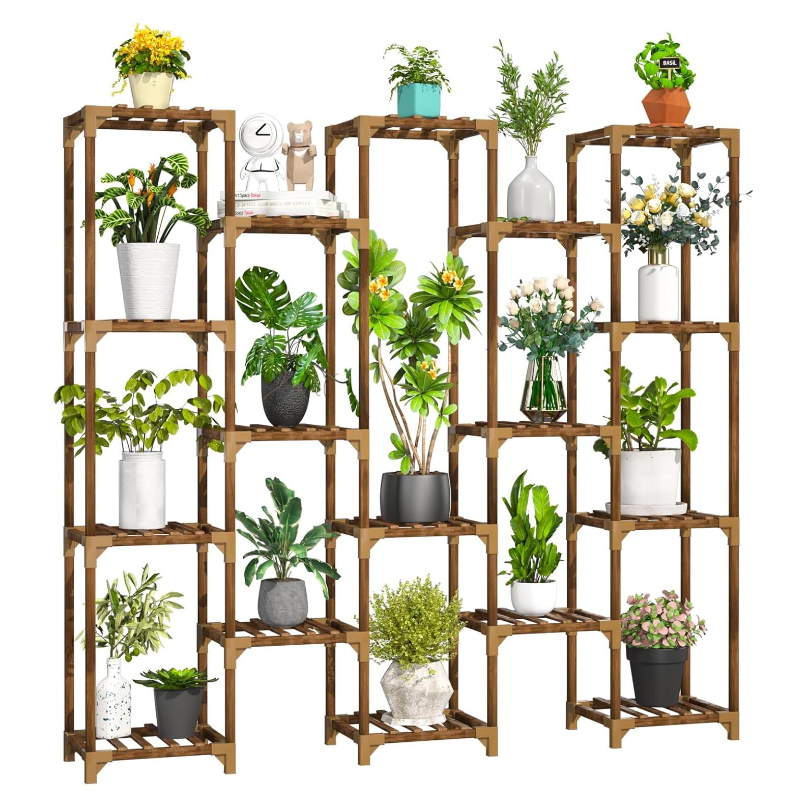 Soporte para Plantas Uneedem 17 Niveles Madera 68 kg