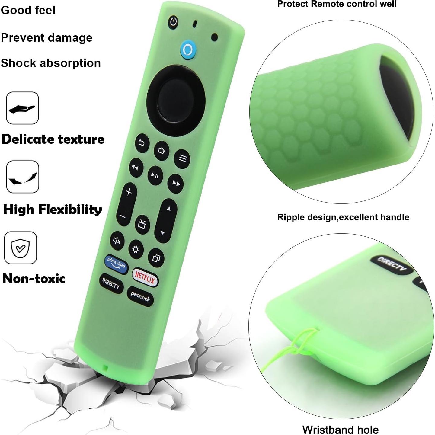 Funda de Silicona Pinowu para Control Remoto Fire TV 4K Max