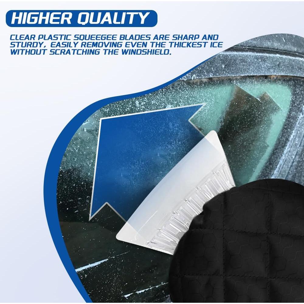 Raspador de Hielo con Guante Kutyun 38x18cm Impermeable