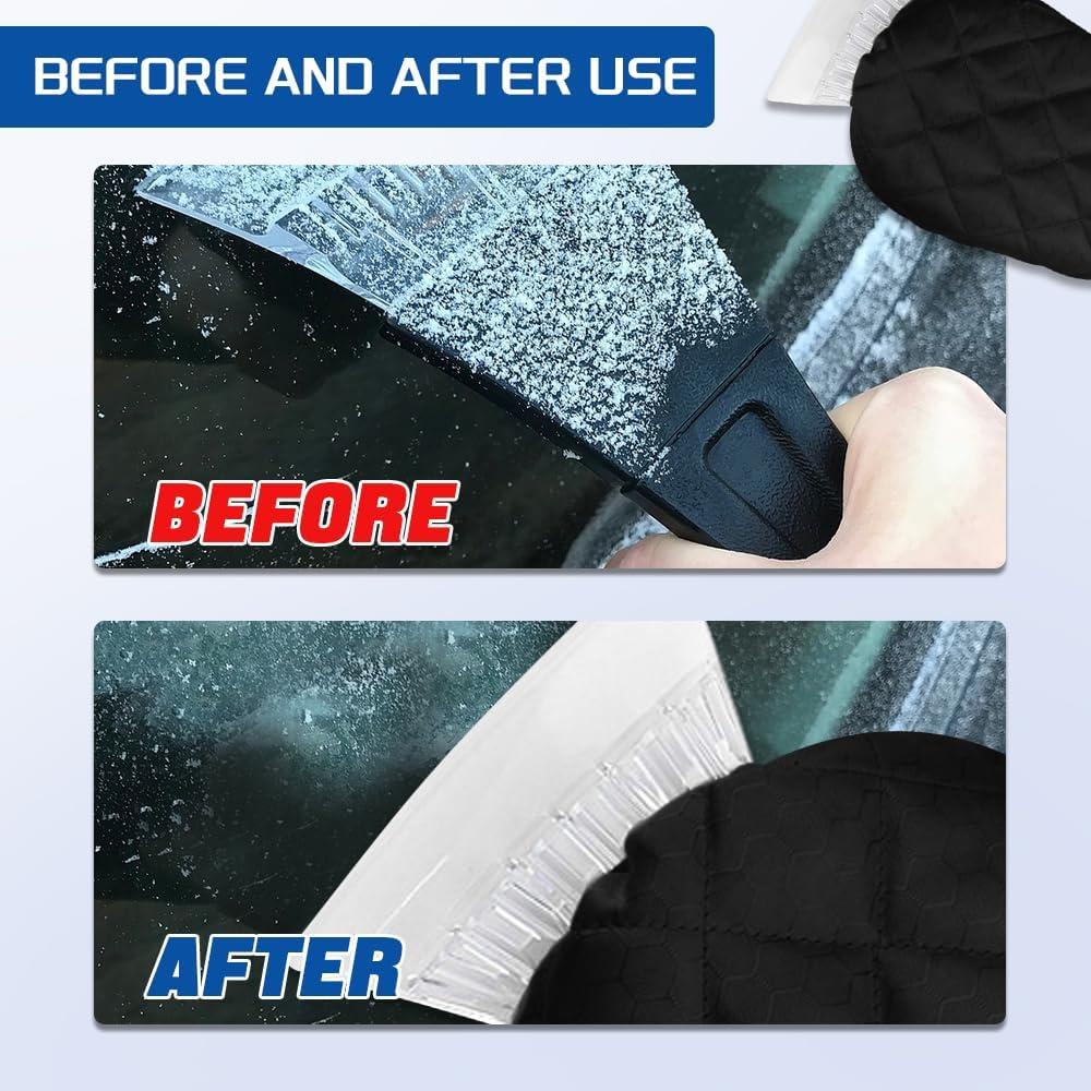 Raspador de Hielo con Guante Kutyun 38x18cm Impermeable