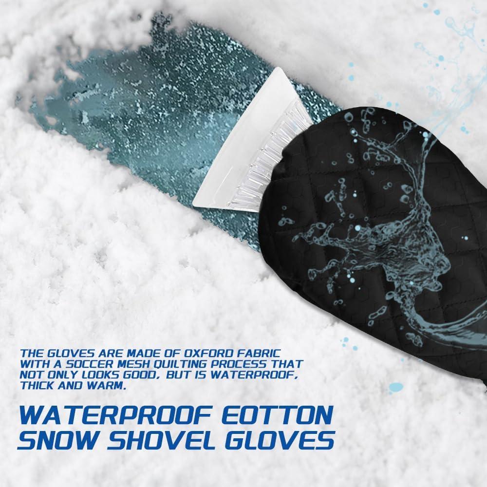 Raspador de Hielo con Guante Kutyun 38x18cm Impermeable