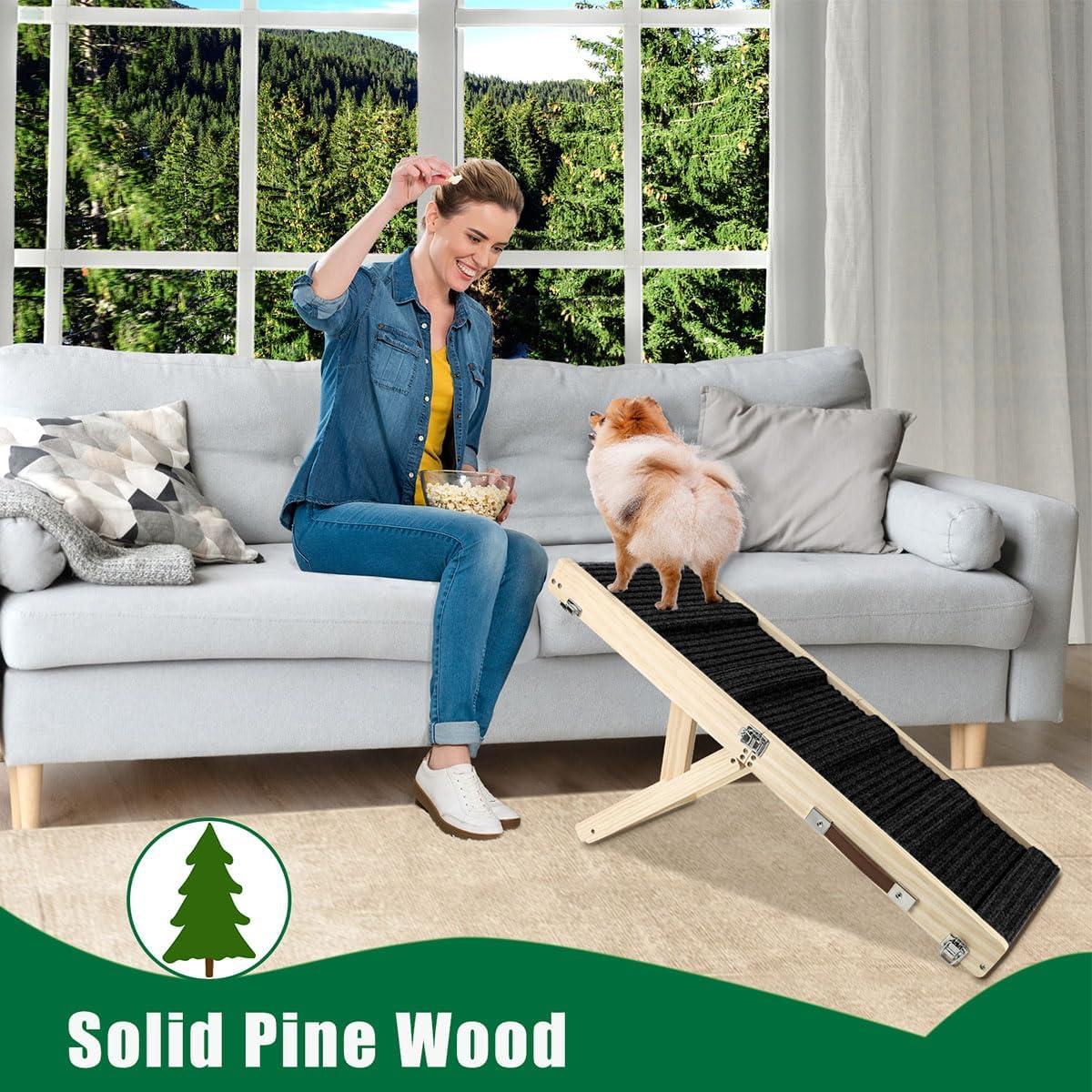 Rampa para Perros Pequeños Okydoky Plegable 81 cm Antideslizante