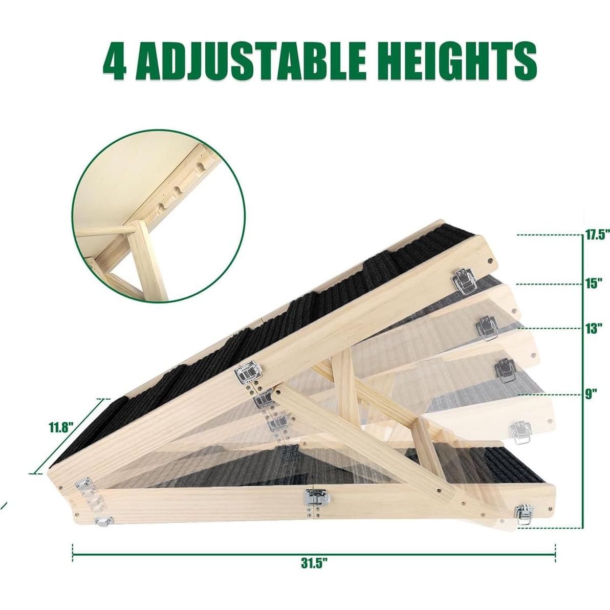 Rampa para Perros Pequeños Okydoky Plegable 81 cm Antideslizante