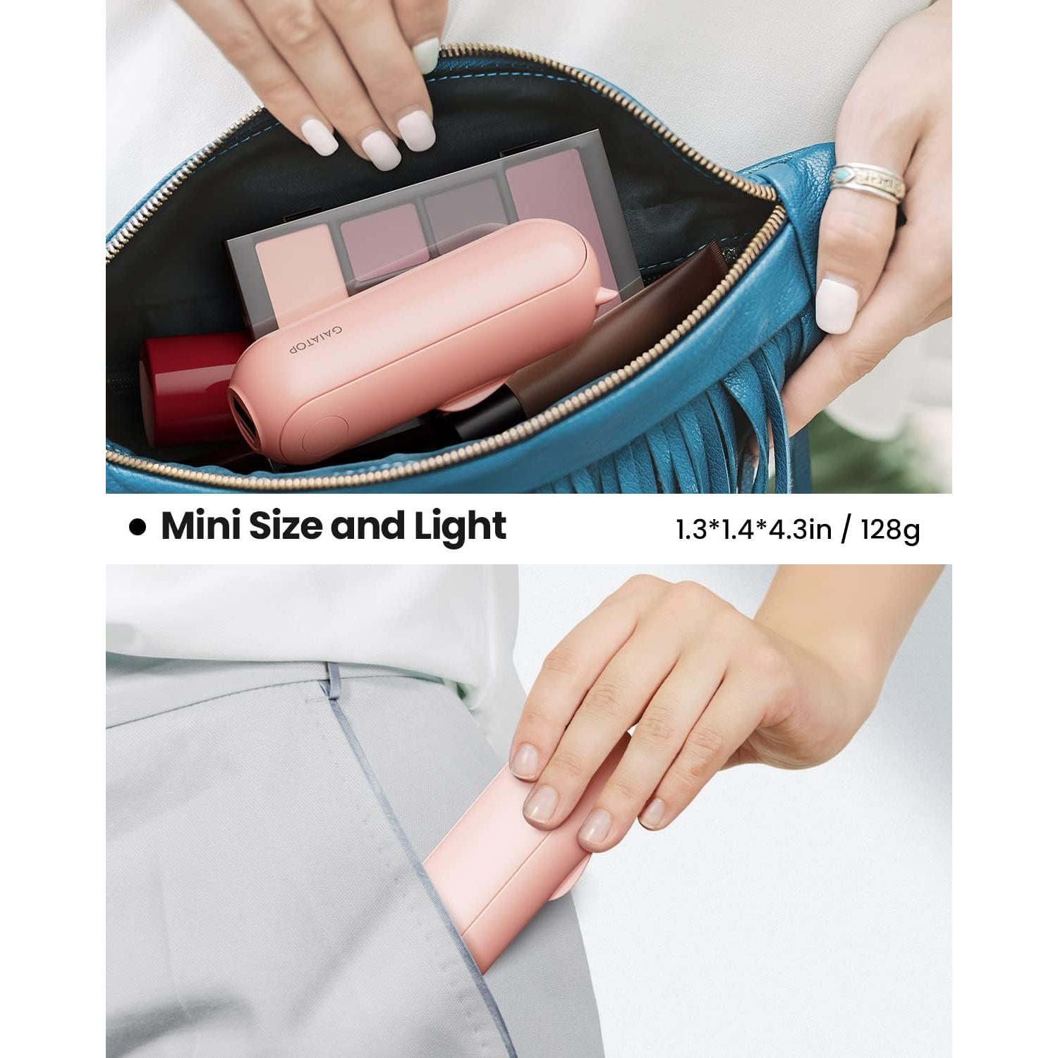 Ventilador Portátil Gaiatop Fan-FS08 Plegable USB Rosa