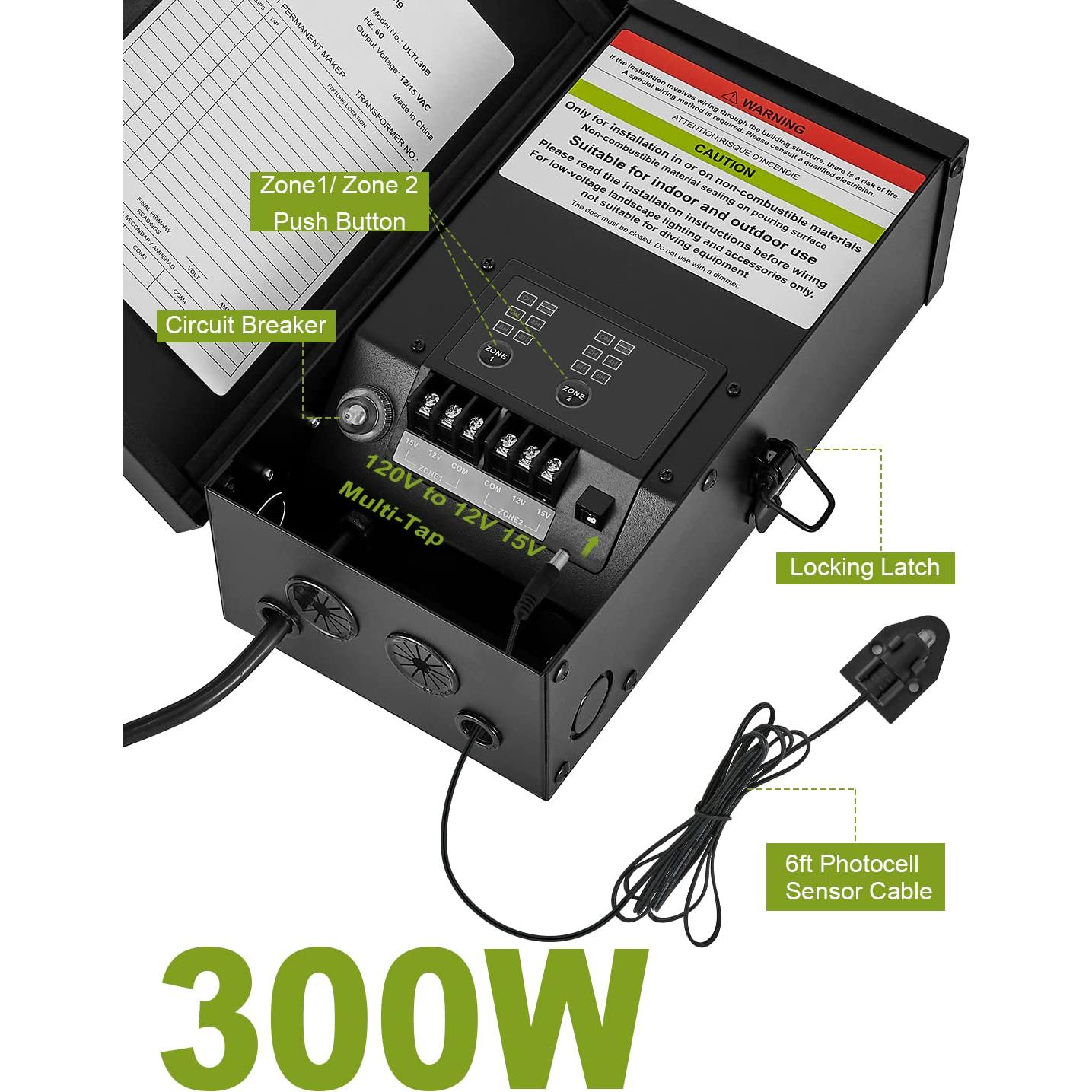 Transformador de Baja Tensión SURAIELEC 300W con 2 Salidas