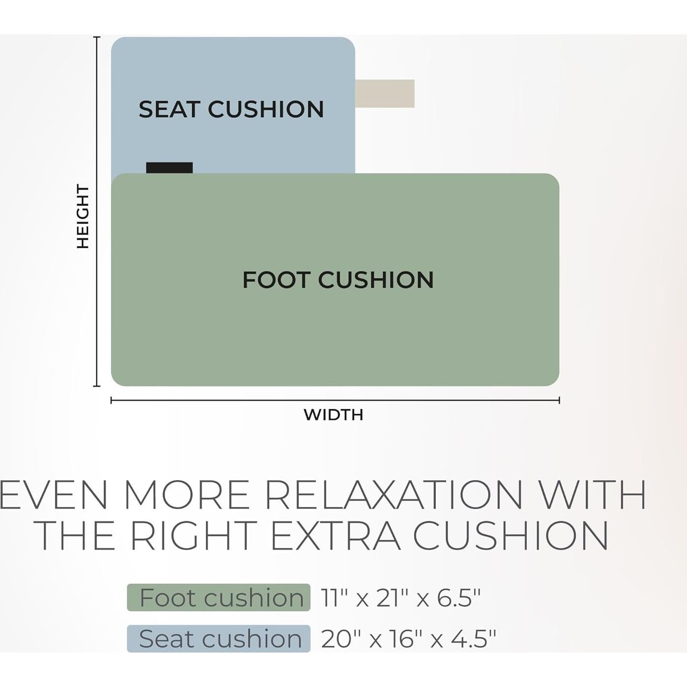 Cojín de Asiento de Baño BADESOFA Beige | Lavable y Secado Rápido