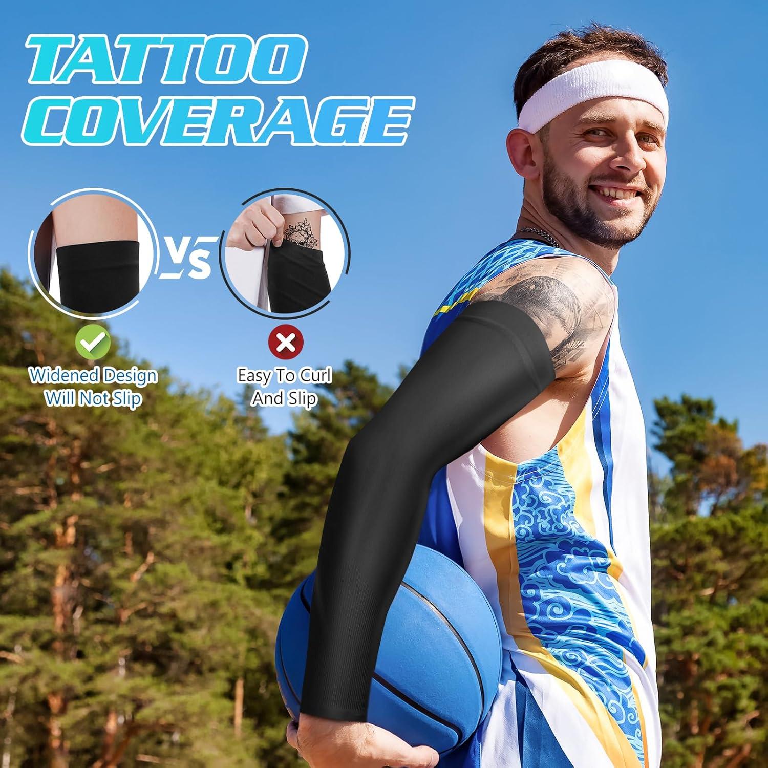 Mangas de Protección Solar UV Finvizo - Talla Única, 8 Colores