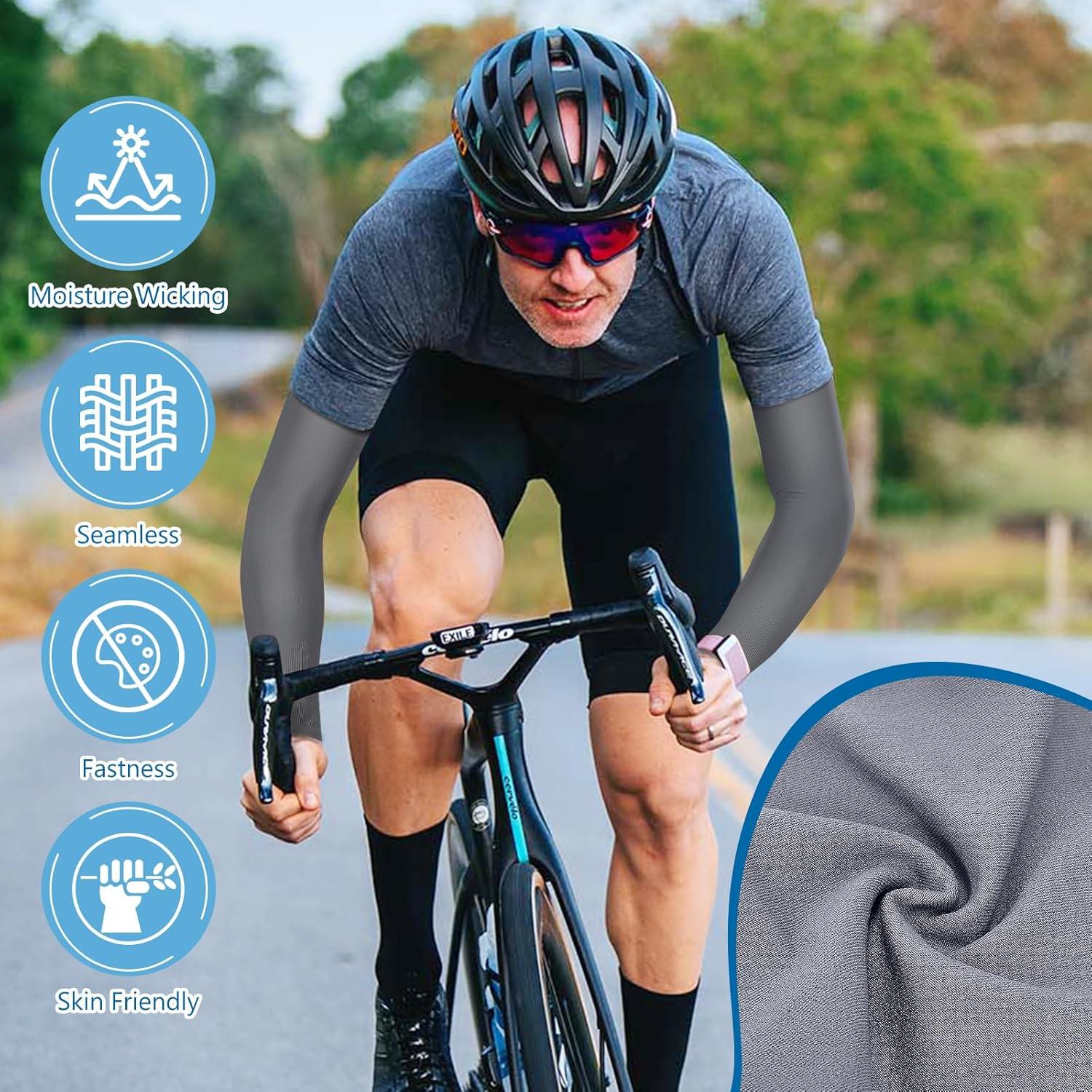 Mangas de Protección Solar UV Finvizo - Talla Única, 8 Colores