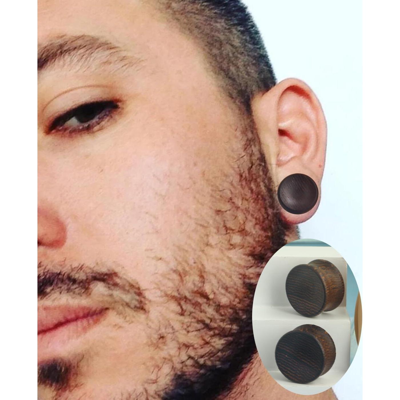 Tapones de Oreja de Madera TIANCI FBYJS 10mm 3 Pares Orgánicos