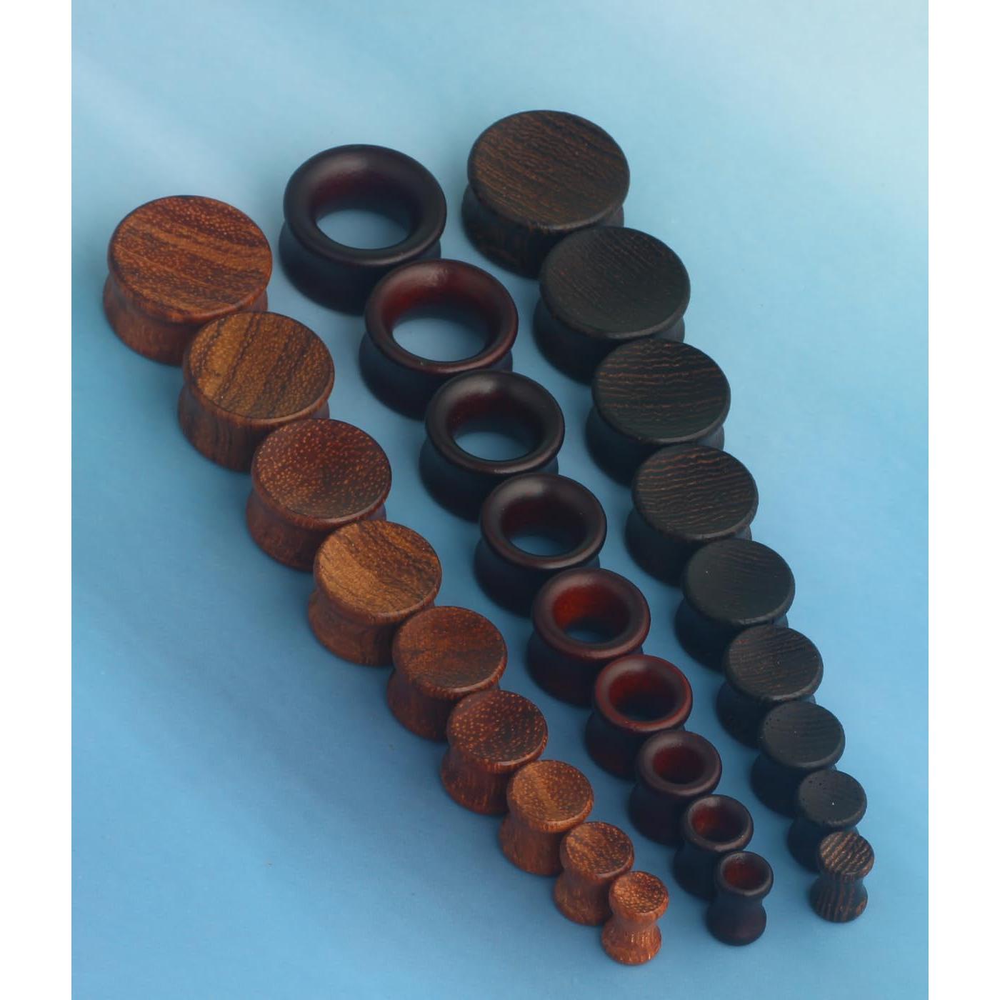 Tapones de Oreja de Madera TIANCI FBYJS 10mm 3 Pares Orgánicos