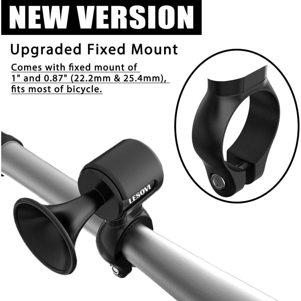 Timbre Eléctrico de Bicicleta LESOVI EH-2 PLUS 120dB IPX5