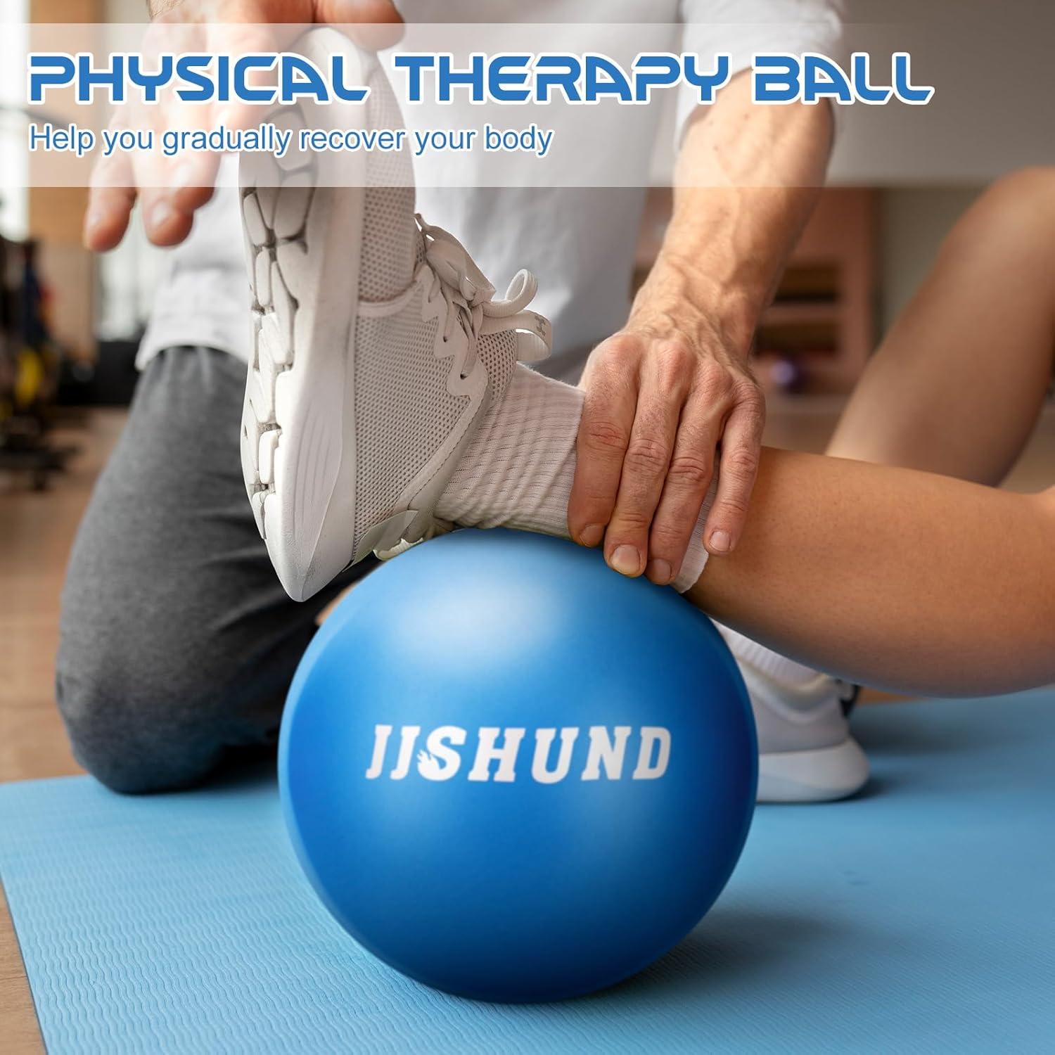 Pelota de Ejercicio Inflable jjshund 25cm PVC Azul