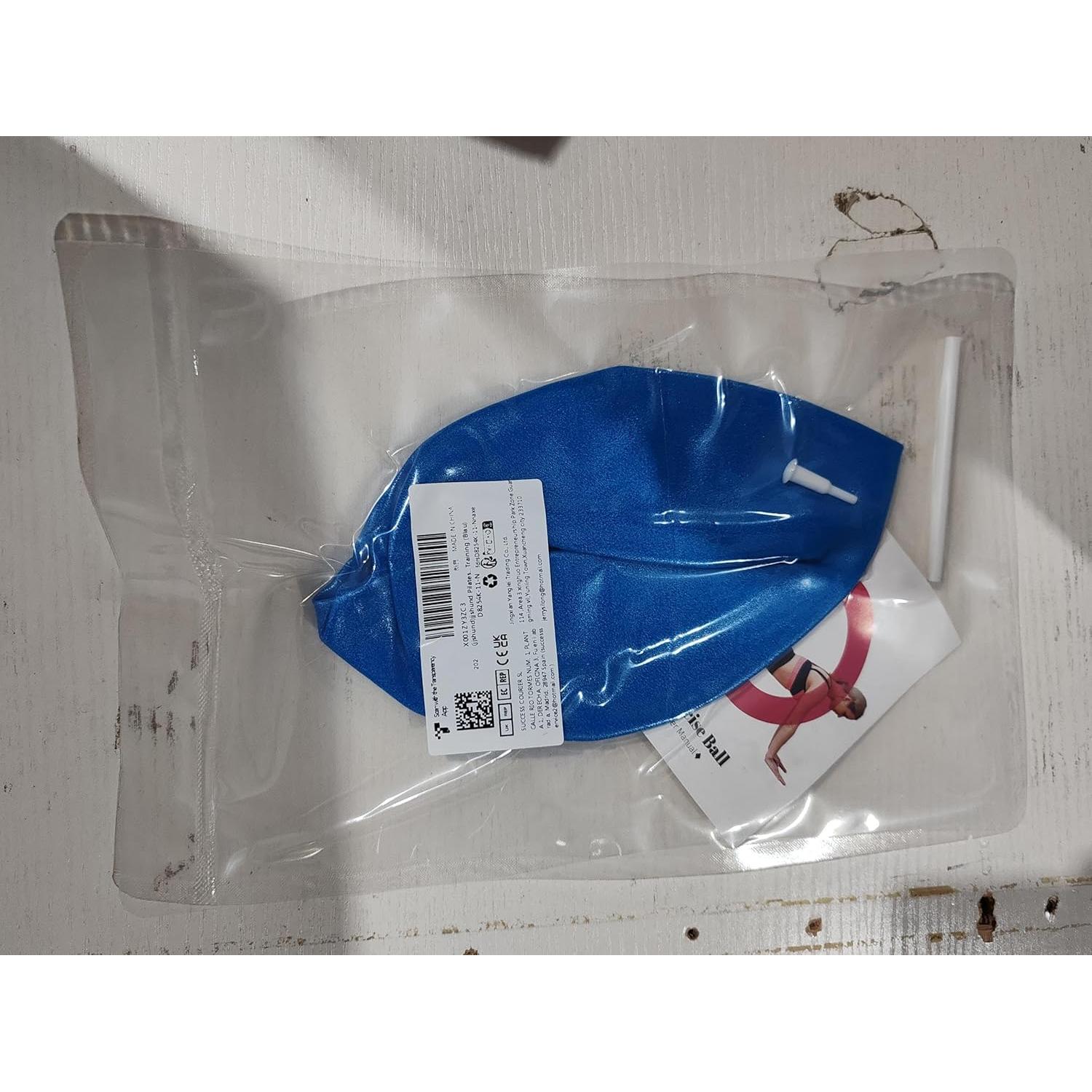 Pelota de Ejercicio Inflable jjshund 25cm PVC Azul