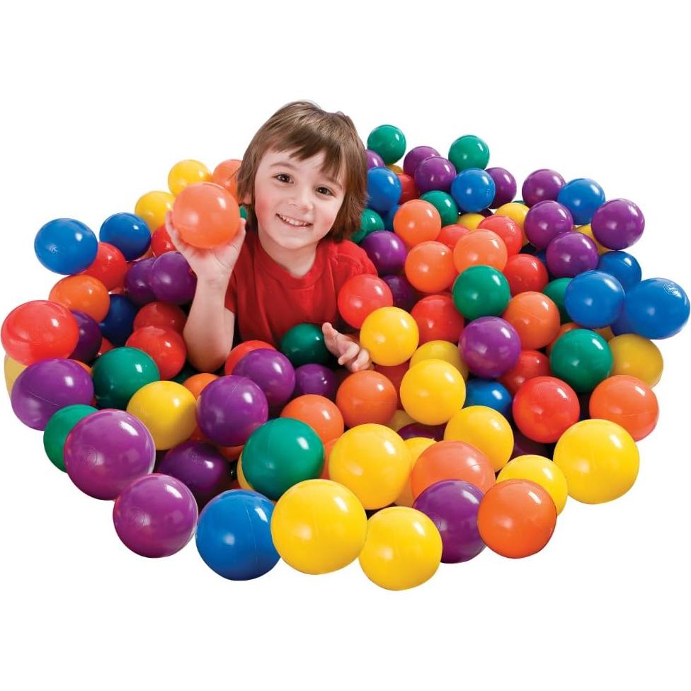 Conjunto de 100 Pelotas de Colores Intex Fun Ballz