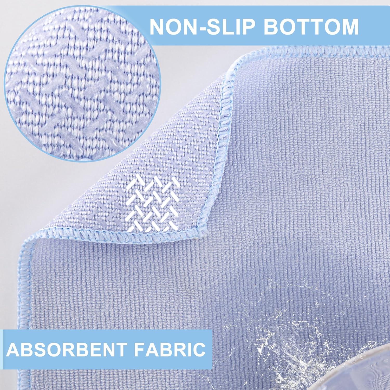 Toallas de Yoga Antideslizantes ADDFUN, Paquete de 2 Microfibra