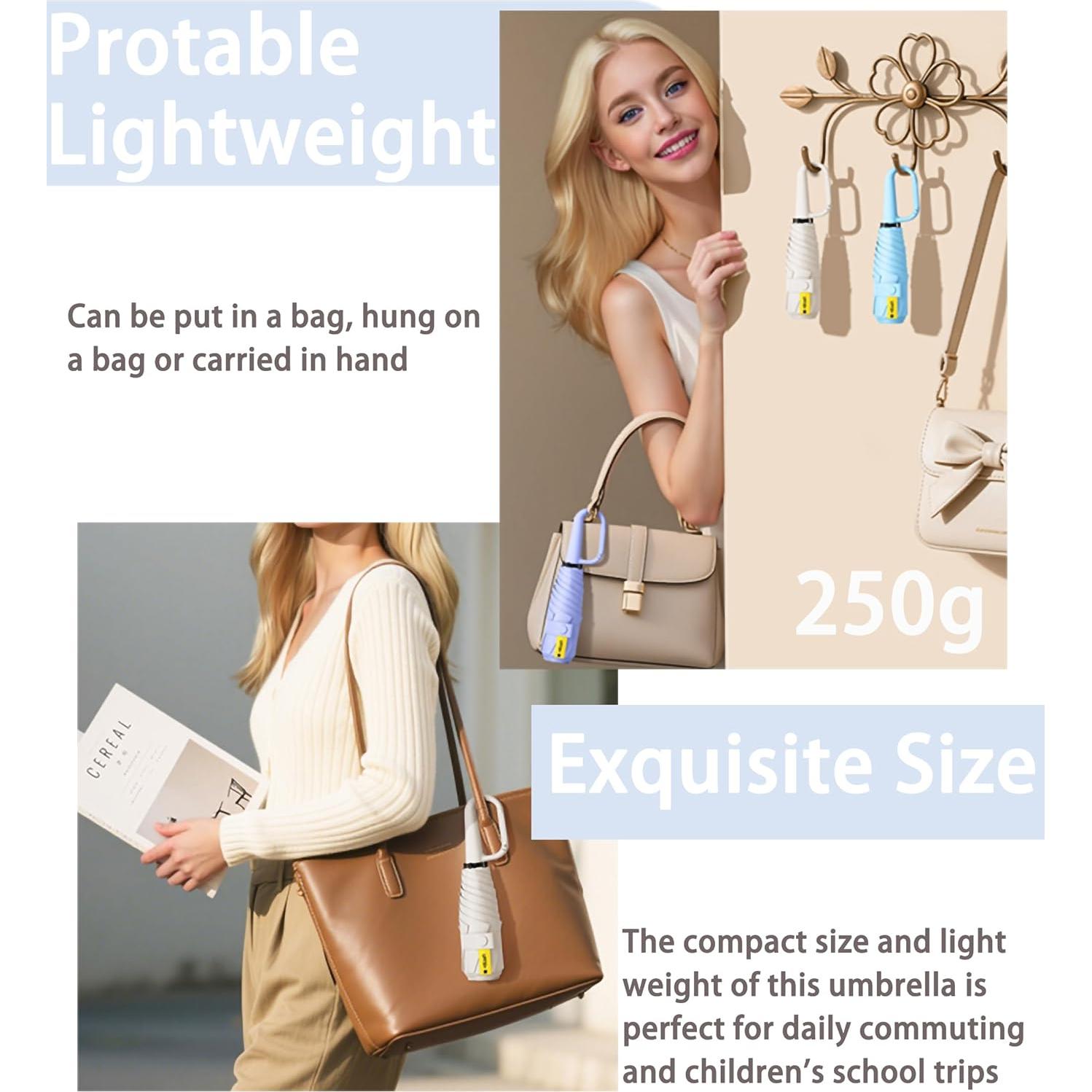 Paraguas Plegable Mini Travel Bifrost Erised UV 50+ 25cm