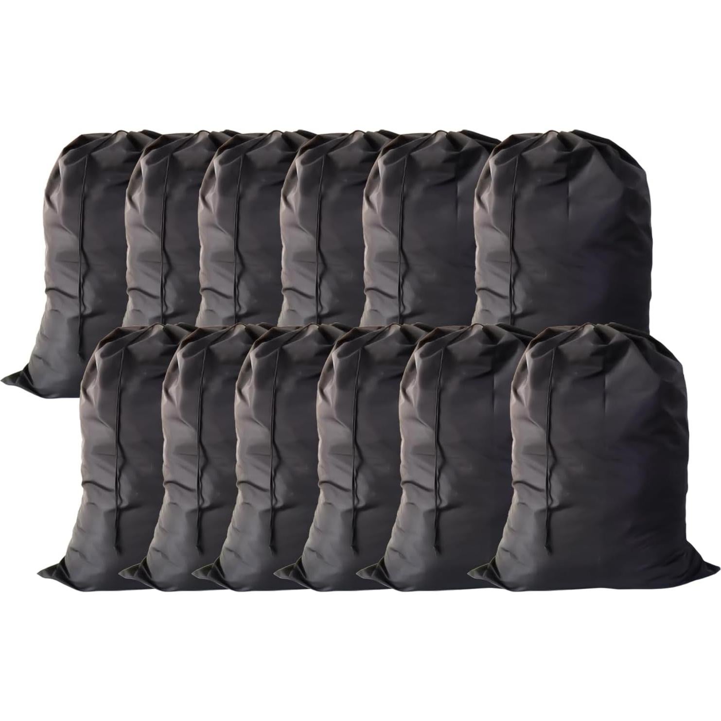 Bolsa de Lavandería YETHAN 12PCS Negra 76.2x101.6cm Plegable