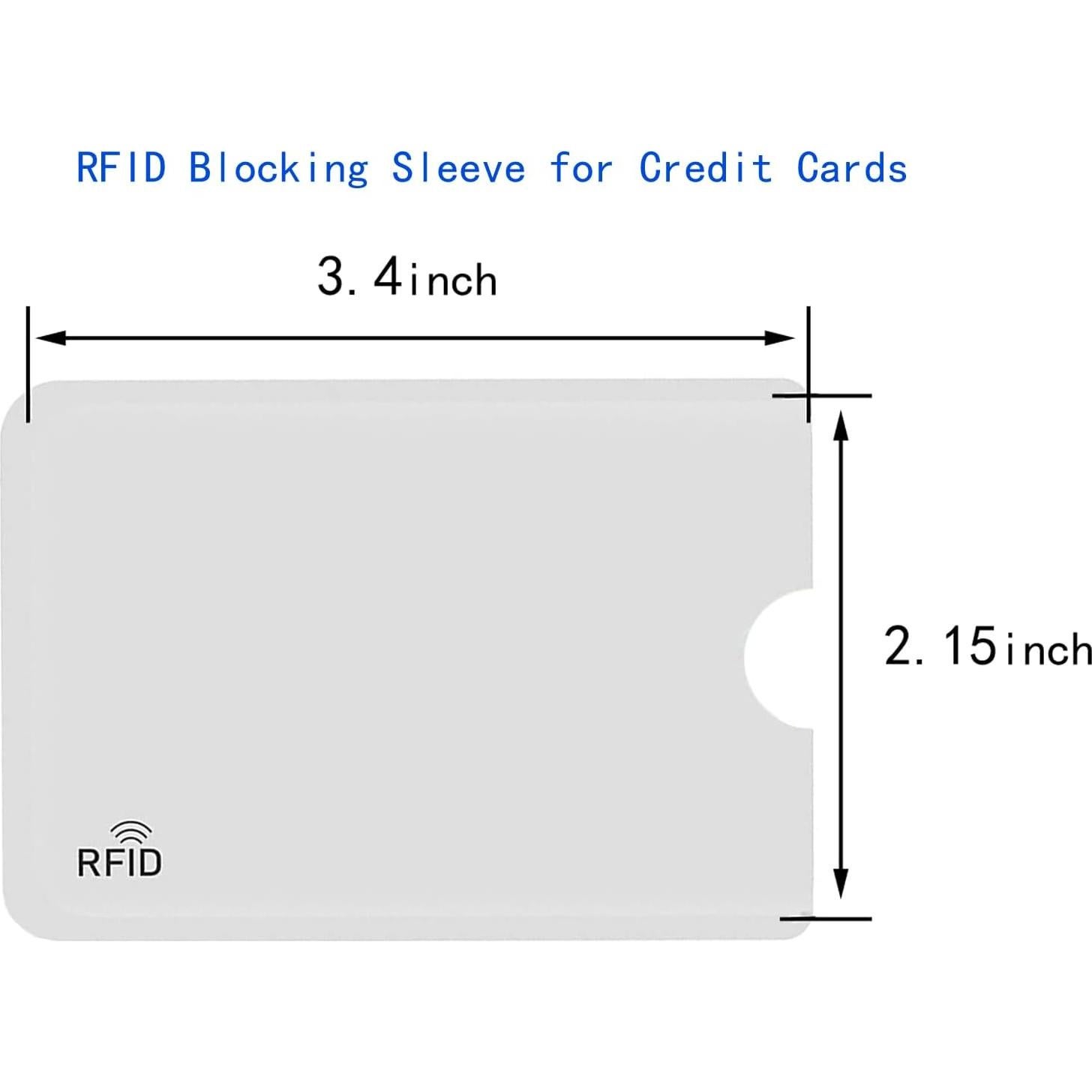Funda de Pasaporte y Tarjetas RFID YTYKINOY Multicolor 20pcs