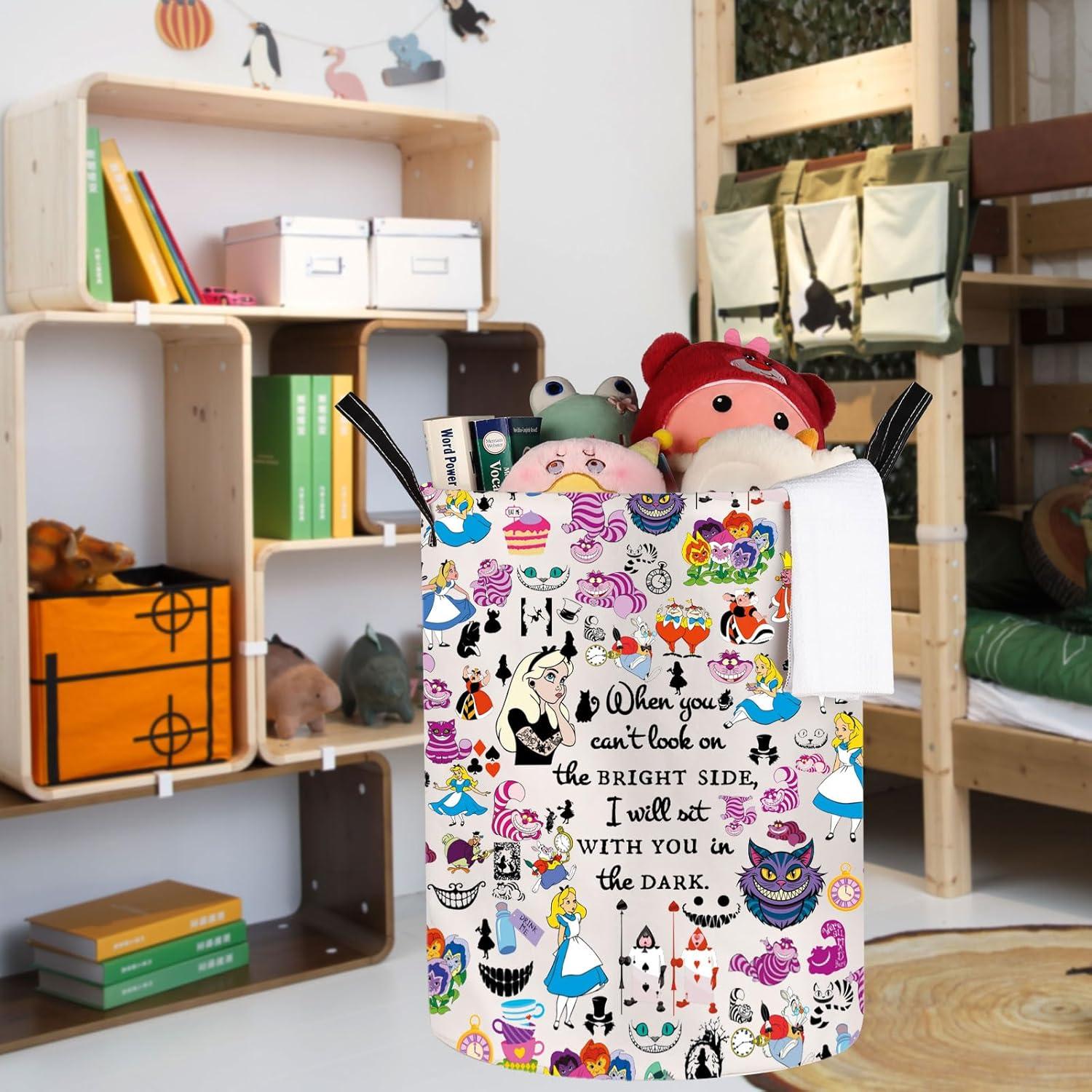 Cesta de Lavandería Plegable JNIAP 50x40 cm Impermeable