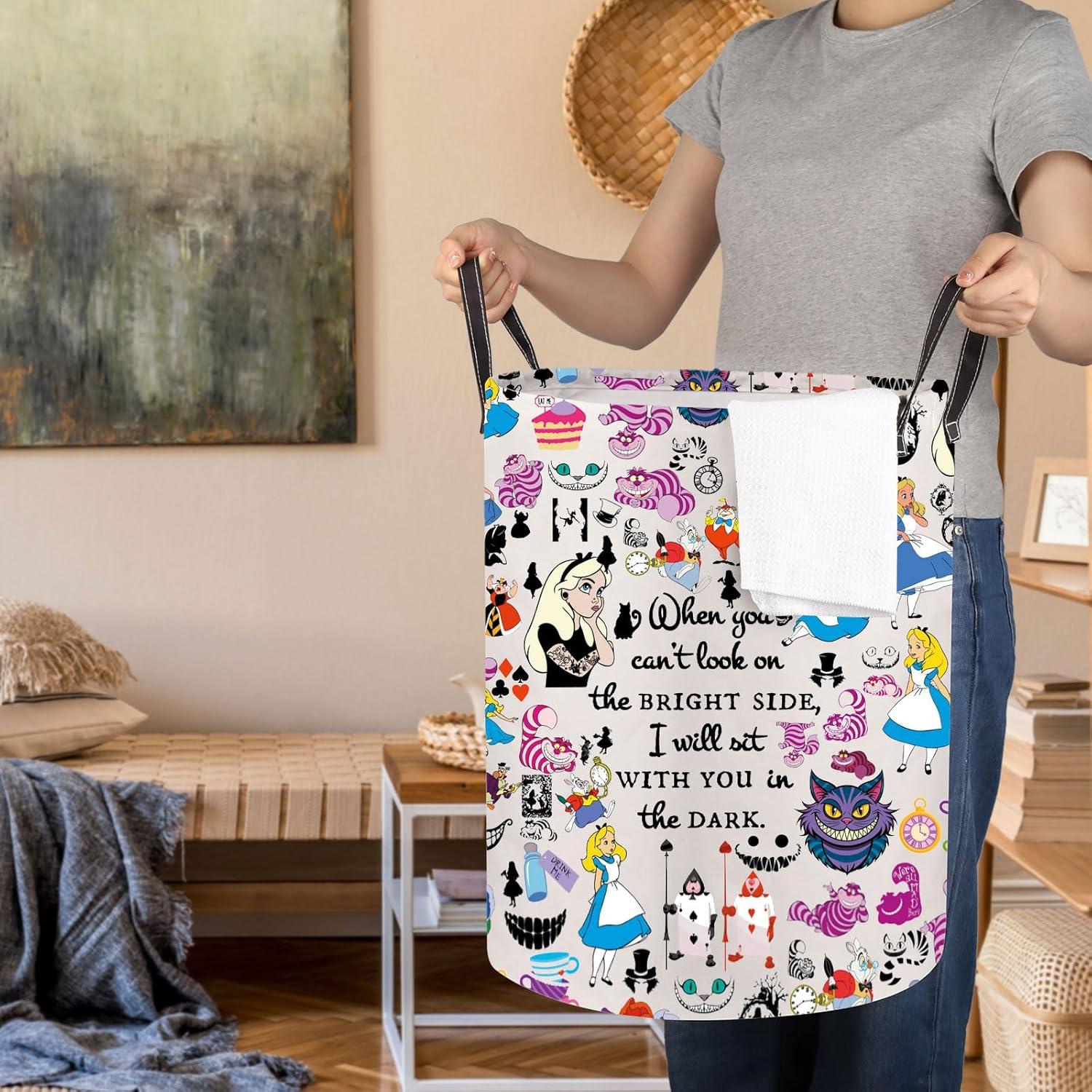 Cesta de Lavandería Plegable JNIAP 50x40 cm Impermeable