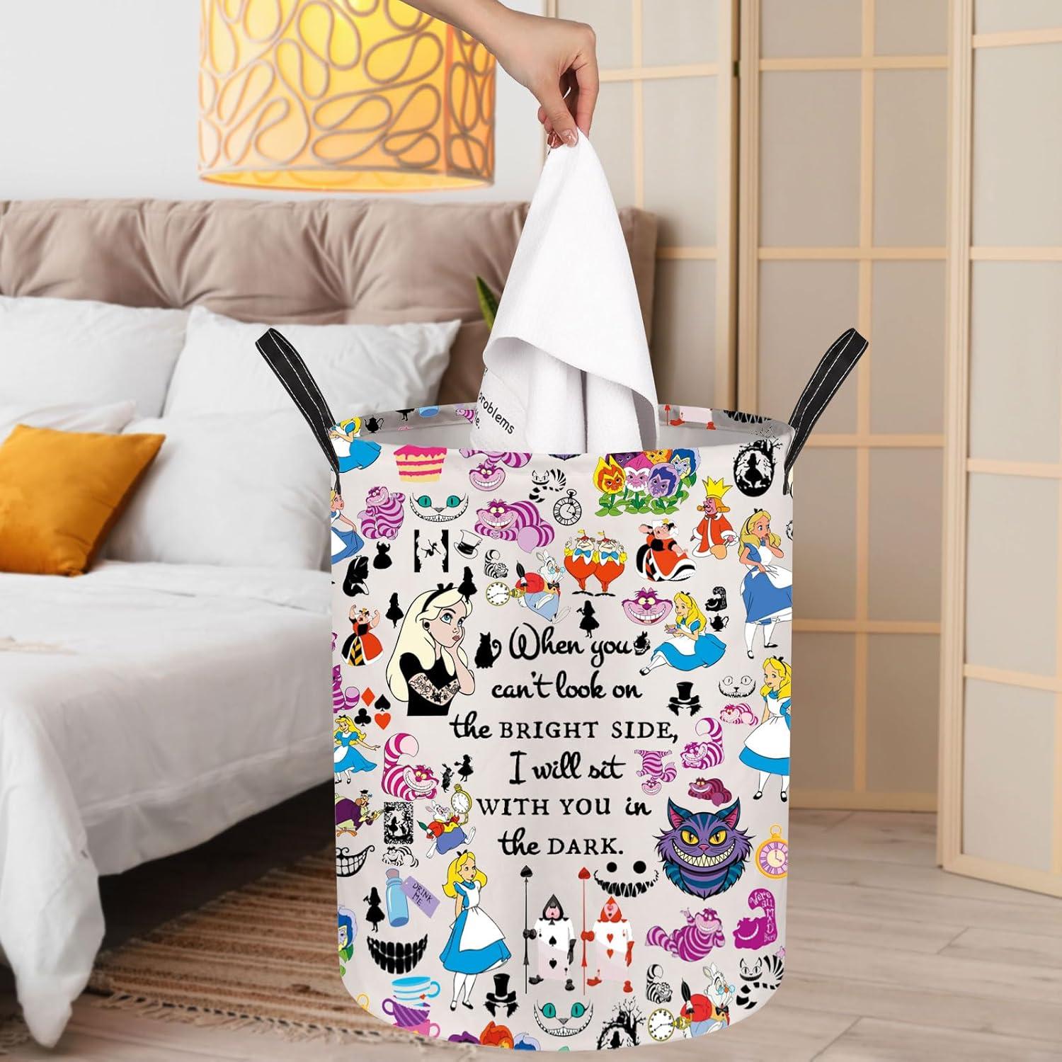 Cesta de Lavandería Plegable JNIAP 50x40 cm Impermeable