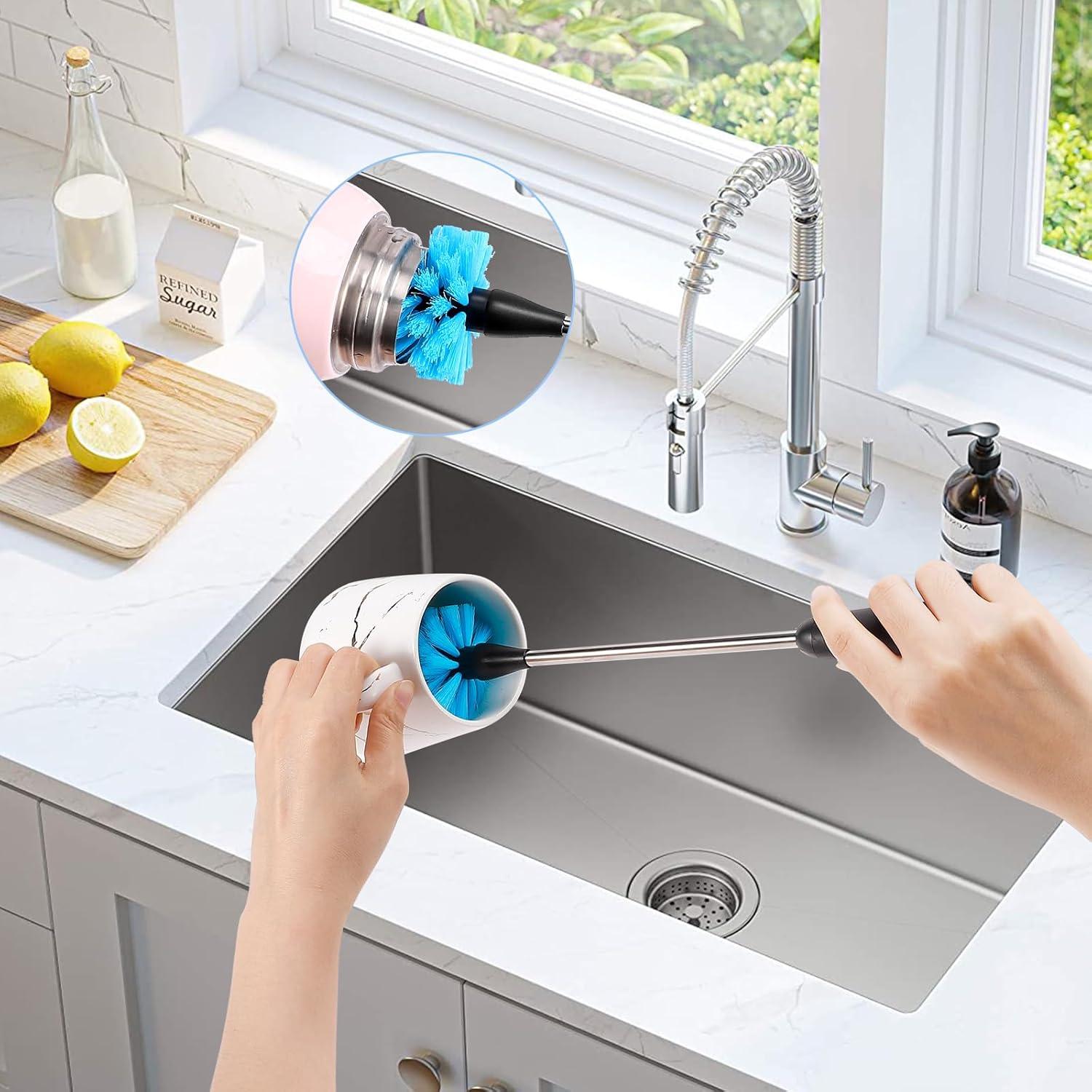 Juego de Cepillos de Limpieza UNIFUN 4 en 1 Acero Inoxidable