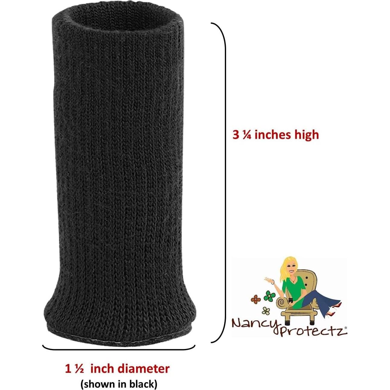 Protectores de Pies de Silla NancyProtectz - 8 Fundas de Fieltro