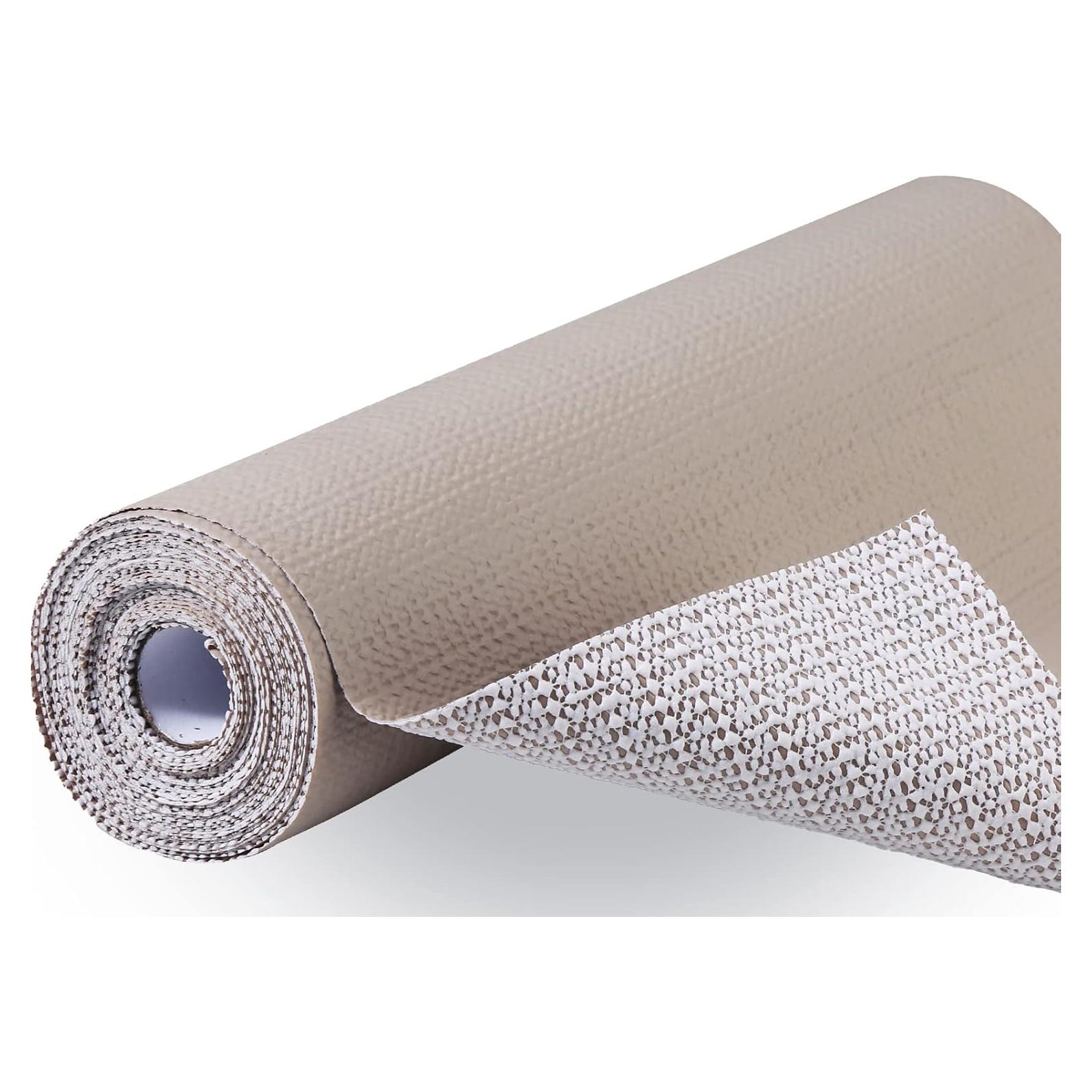 Forro Antideslizante para Cajones y Estantes Iwtmm Beige 30.48x609.6cm