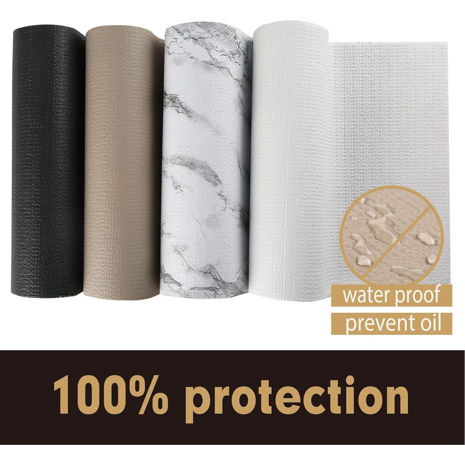 Forro Antideslizante para Cajones y Estantes Iwtmm Beige 30.48x609.6cm