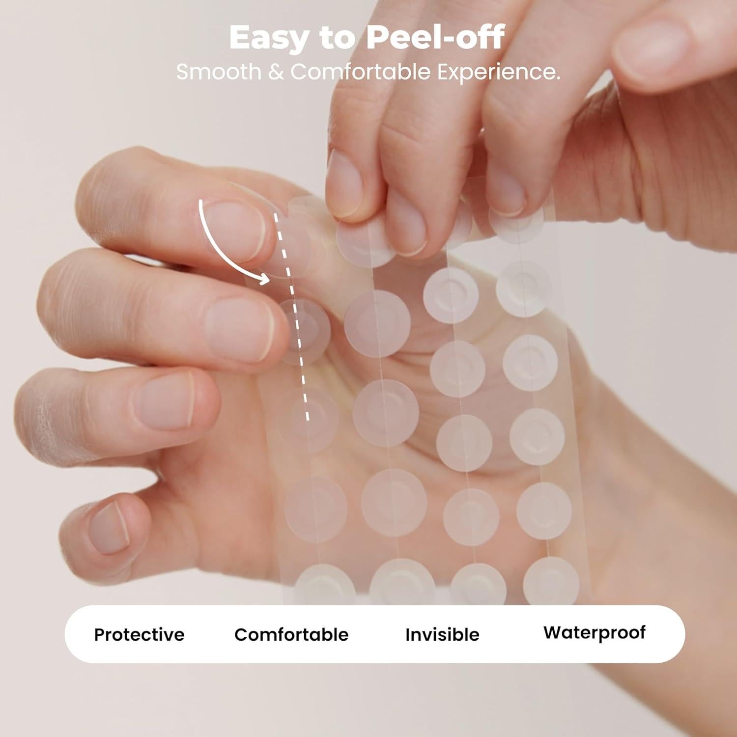 Parches Hidrocoloides RoselynBoutique para Granitos - 30 Unidades