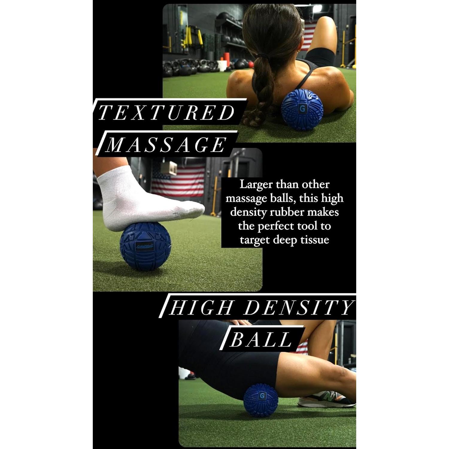 Bola de Masaje de Punto Gatillo GolgiStim 12 cm Azul