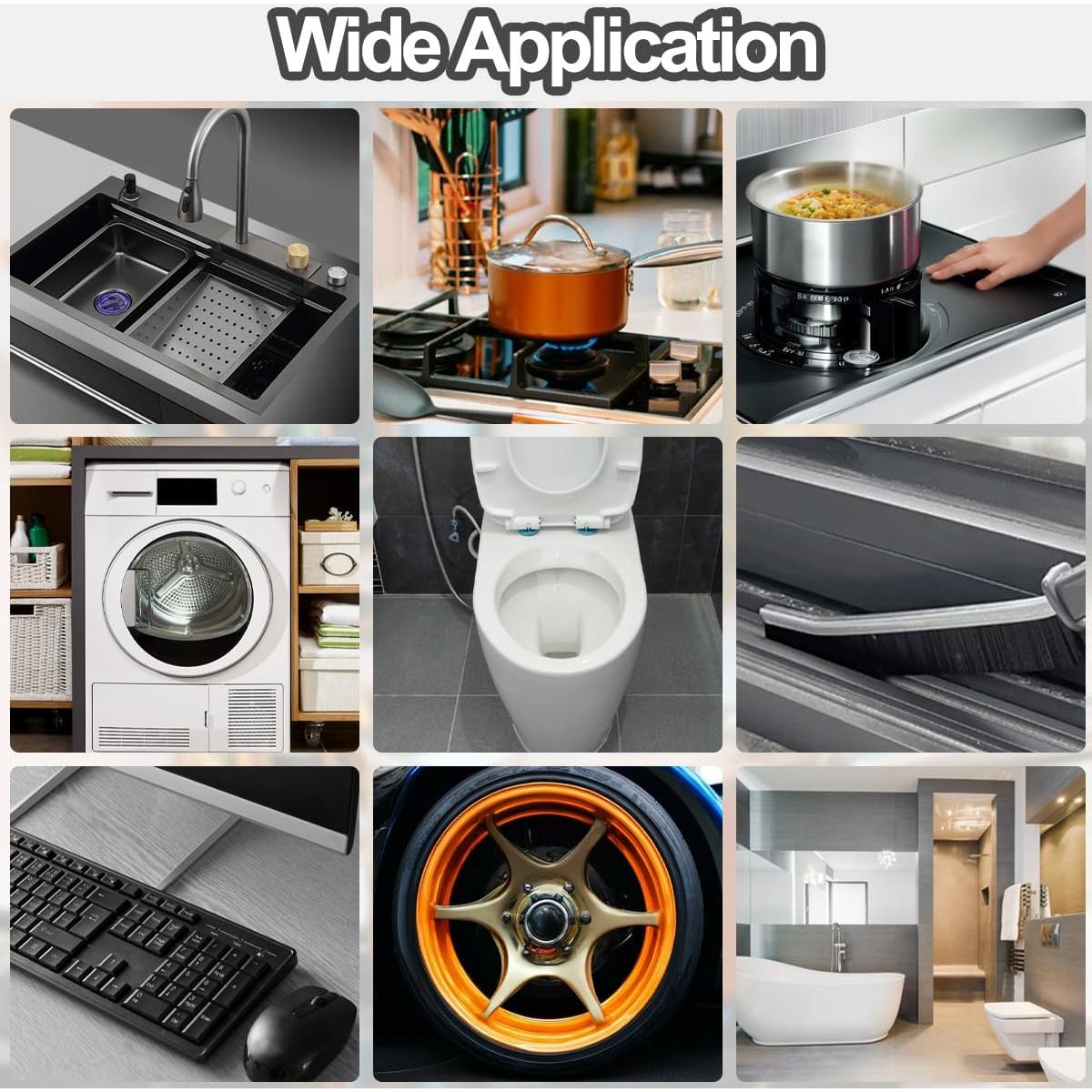 Cepillo de Limpieza de Ranuras XANGNIER 3 Pcs Cerdas Duras