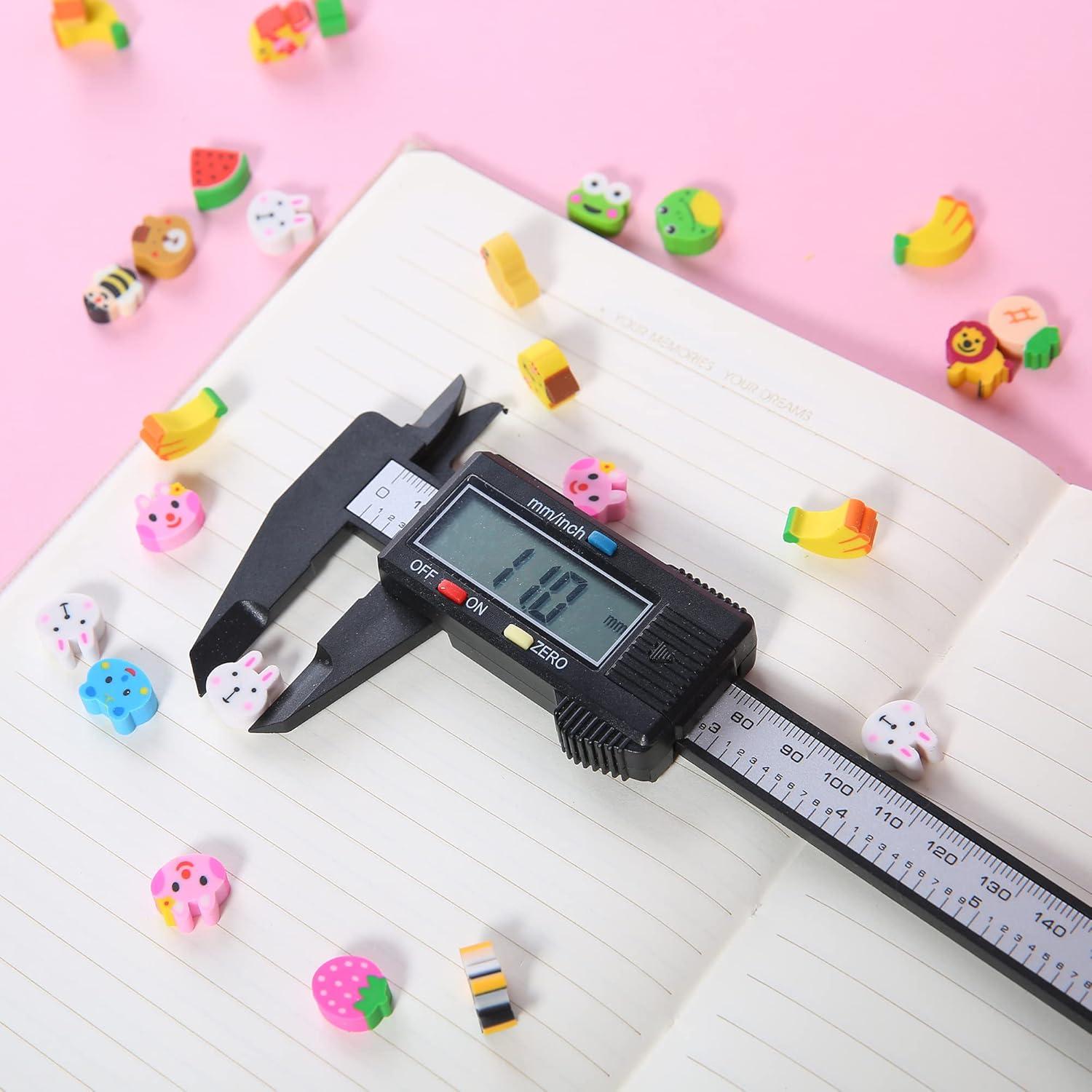 300 Gomas de Borrar Mini TDOCK Surtido Animales y Frutas