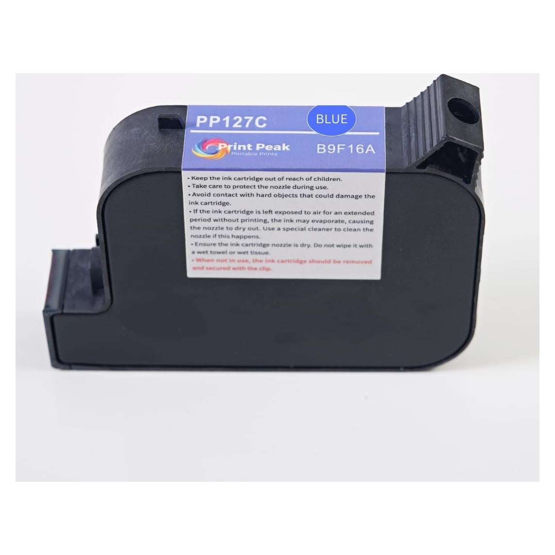 Cartucho de tinta portátil PrintPeak 42ml color azul